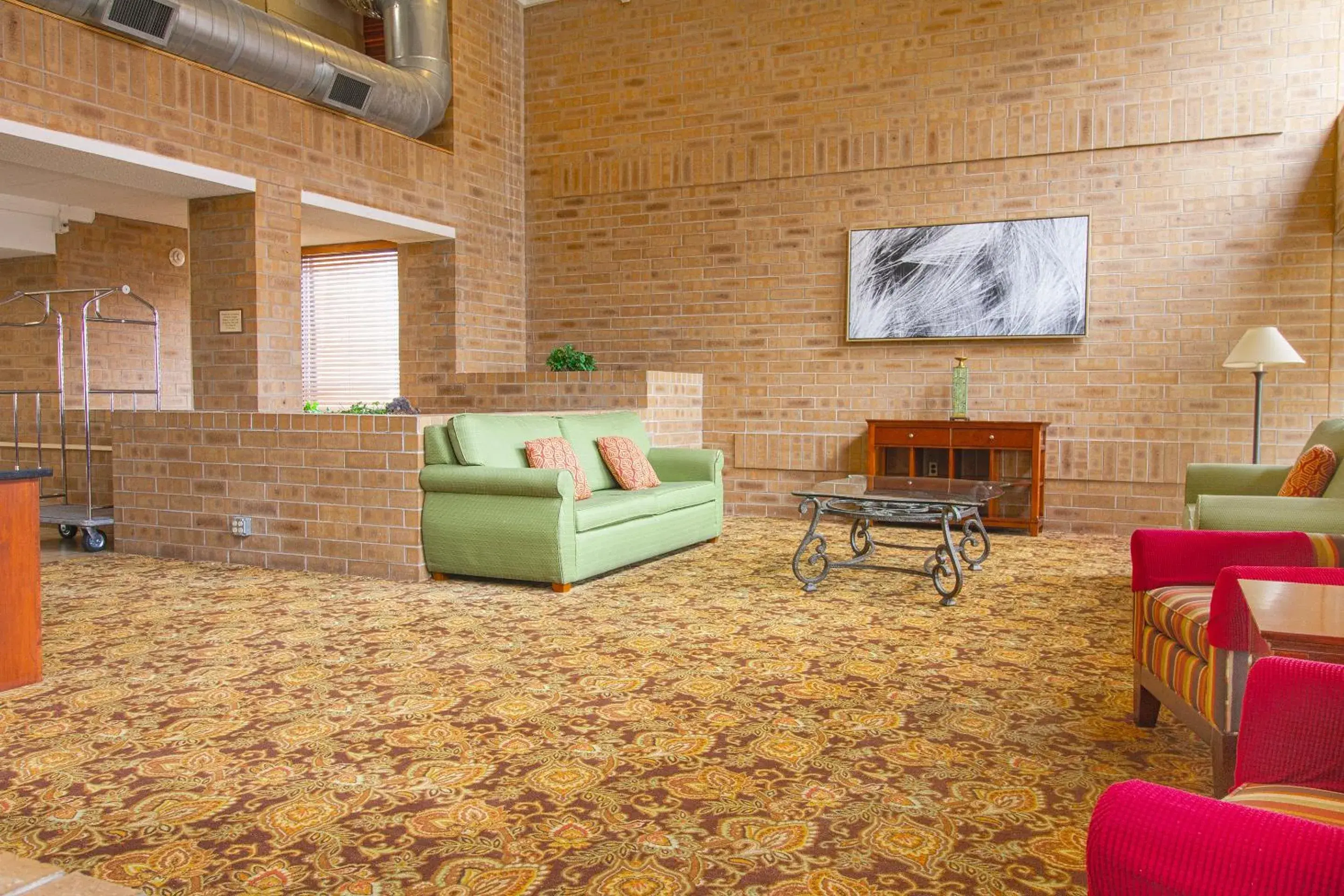 Lobby or reception, Seating Area in Tulsa Square Hotel Central, I-44 By OYO