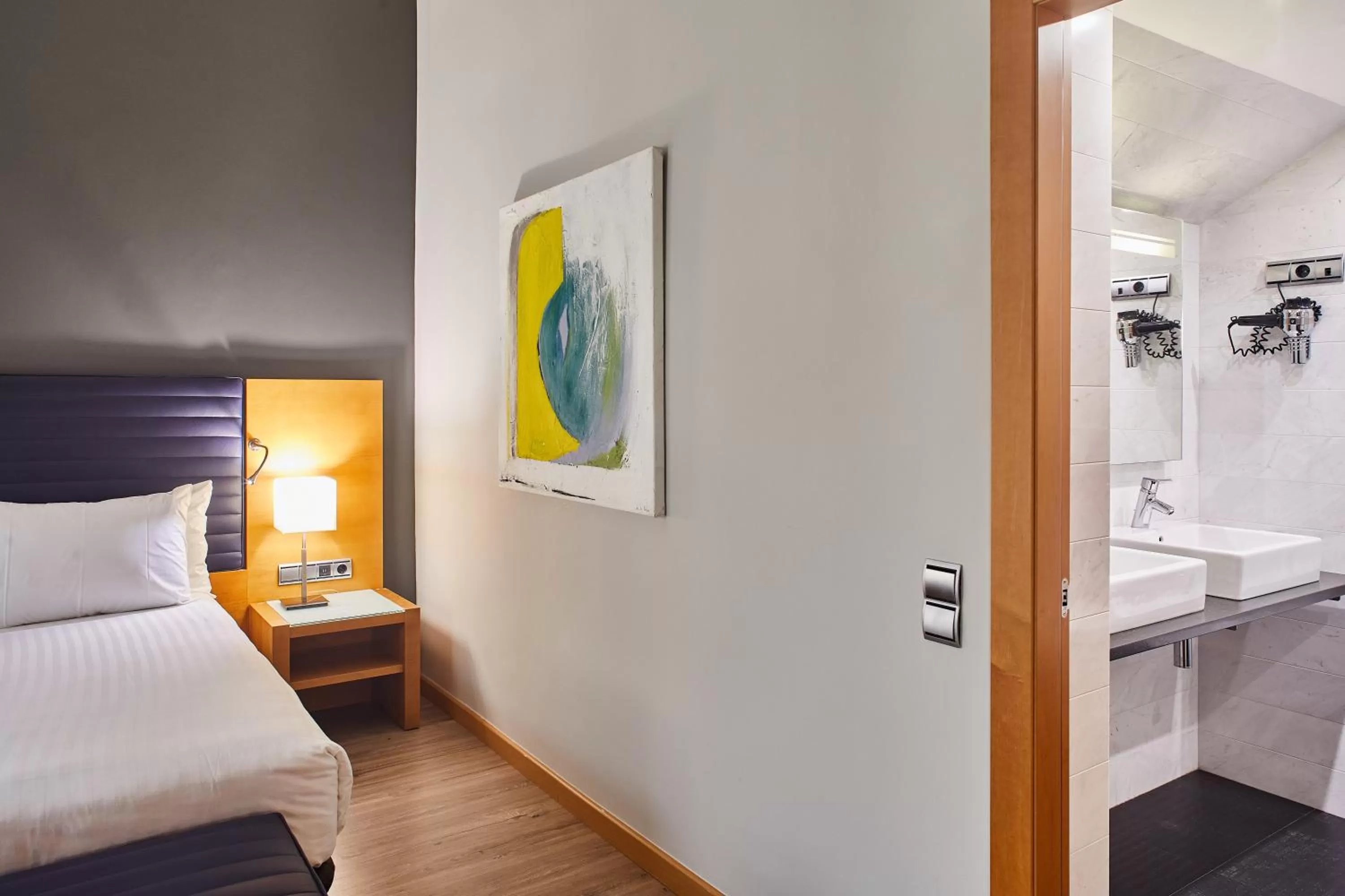 Bed in Hotel Silken Indautxu