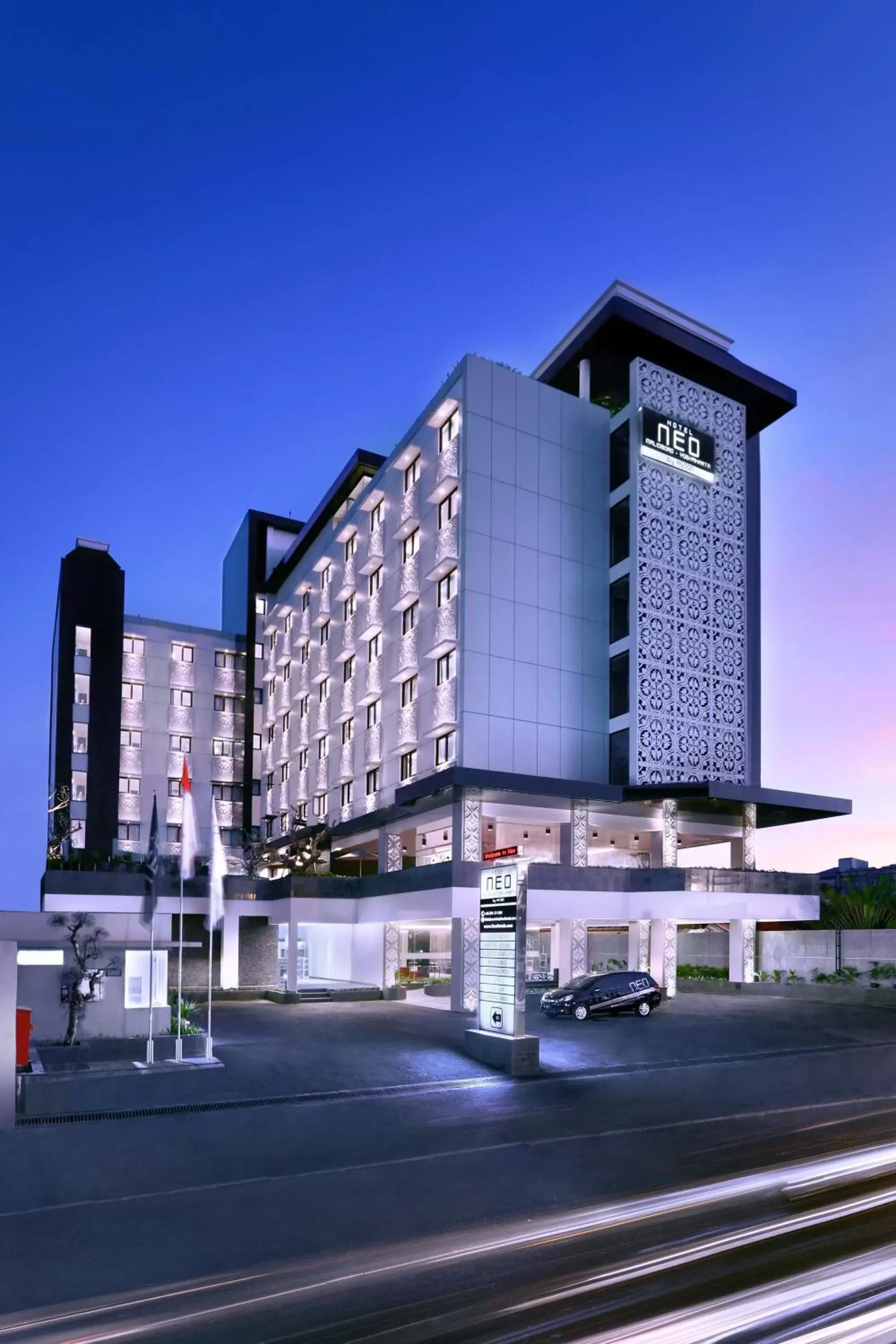 Facade/entrance, Property Building in Hotel Neo Malioboro by ASTON