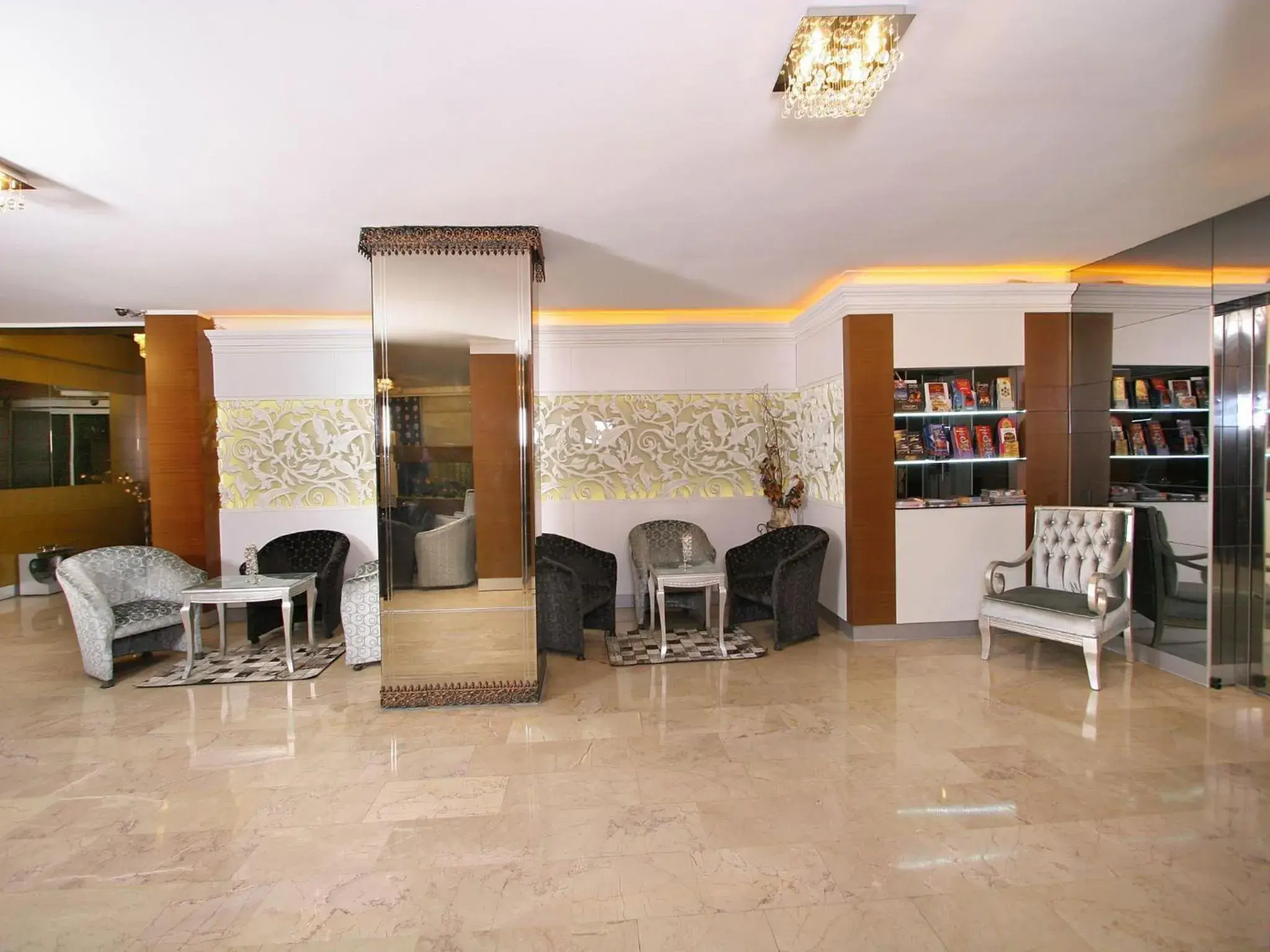 Lobby or reception in Maya Hotel