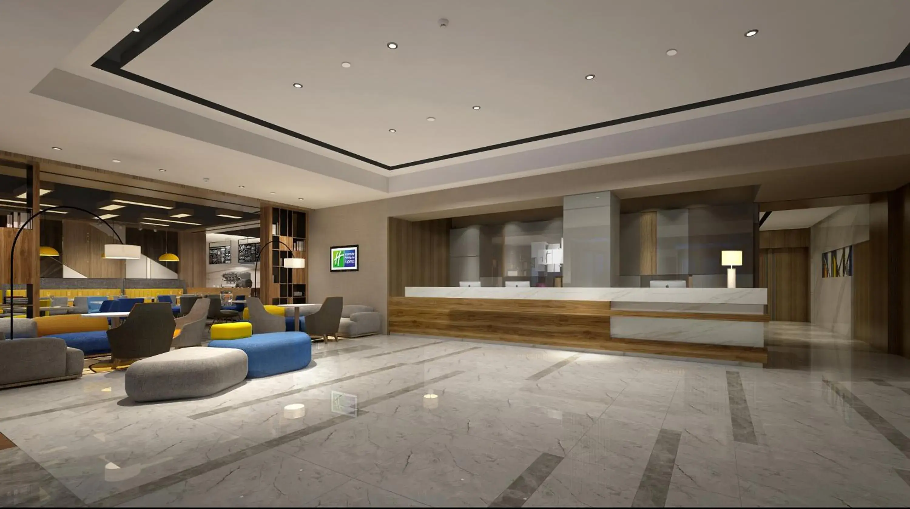 Property building, Lobby/Reception in Holiday Inn Express Chengdu Jinniu, an IHG Hotel