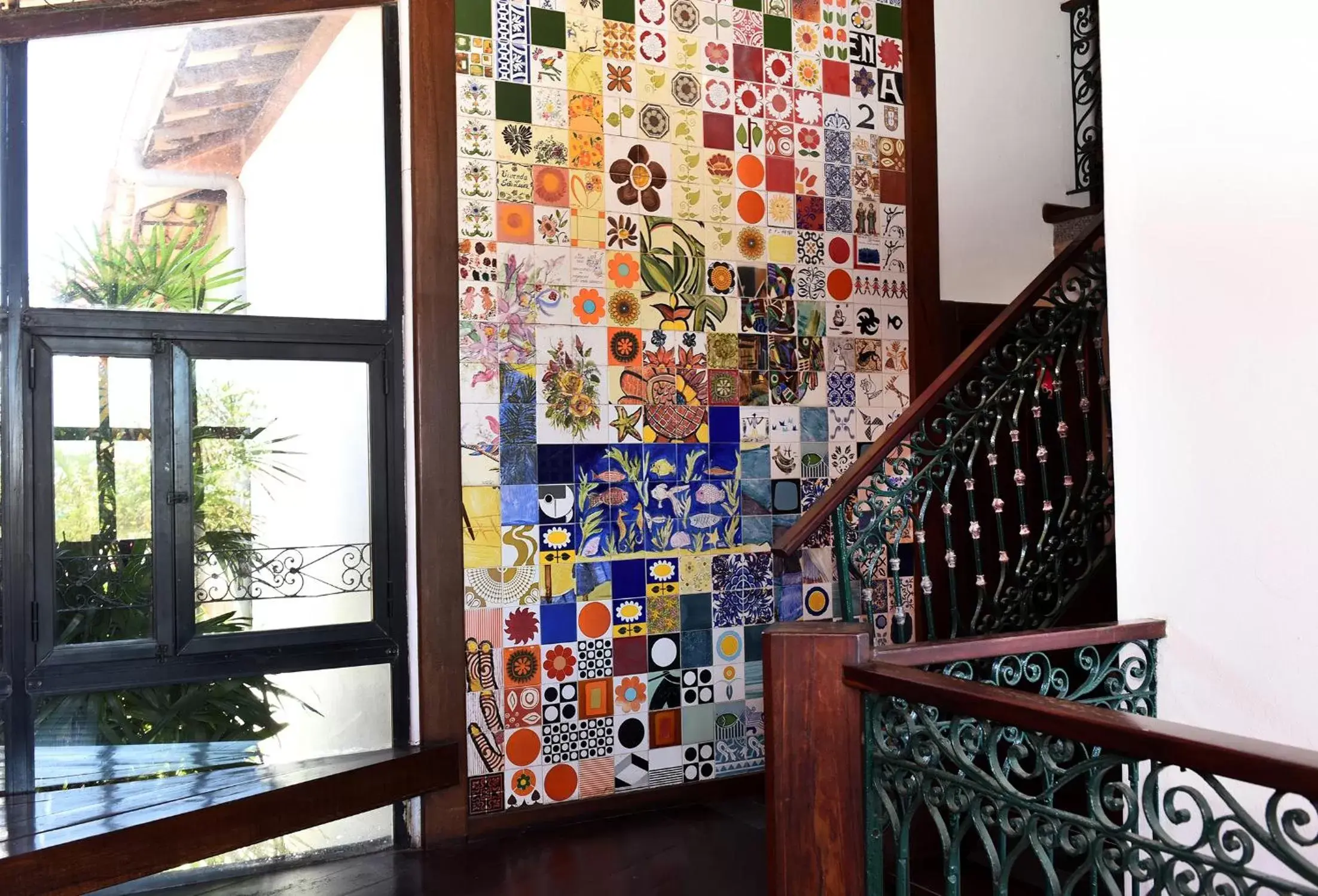 Decorative detail in Hotel Catharina Paraguaçu