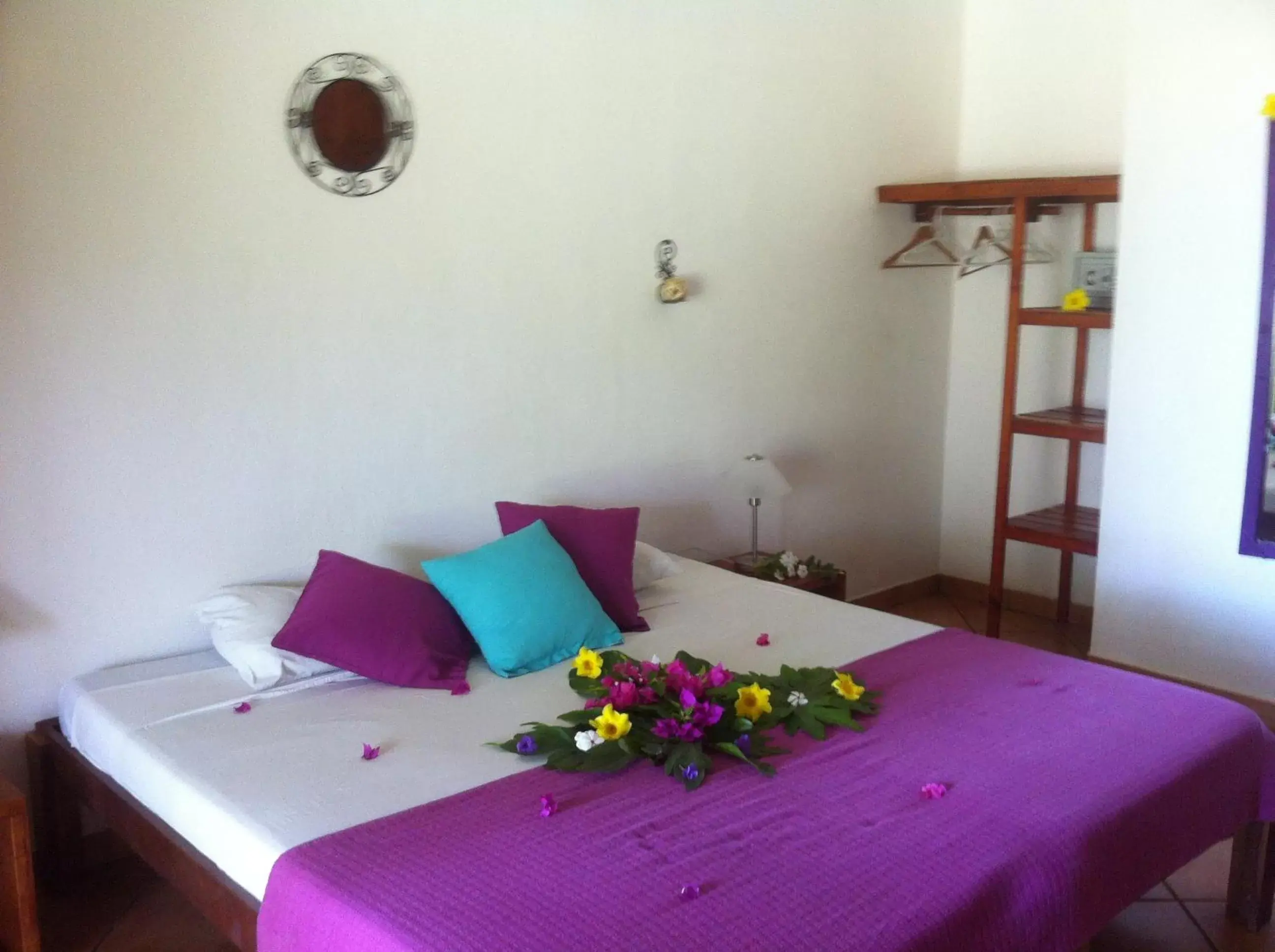 Photo of the whole room, Bed in Hotel Laguna del Cocodrilo