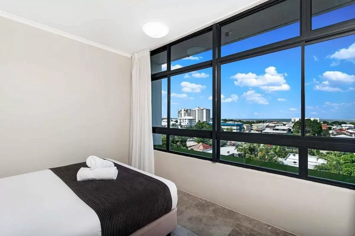 Bedroom in Sunshine Tower Hotel