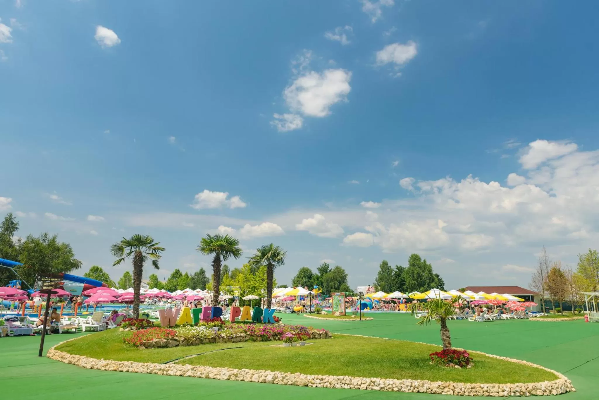 Aqua park in RIN Airport Hotel