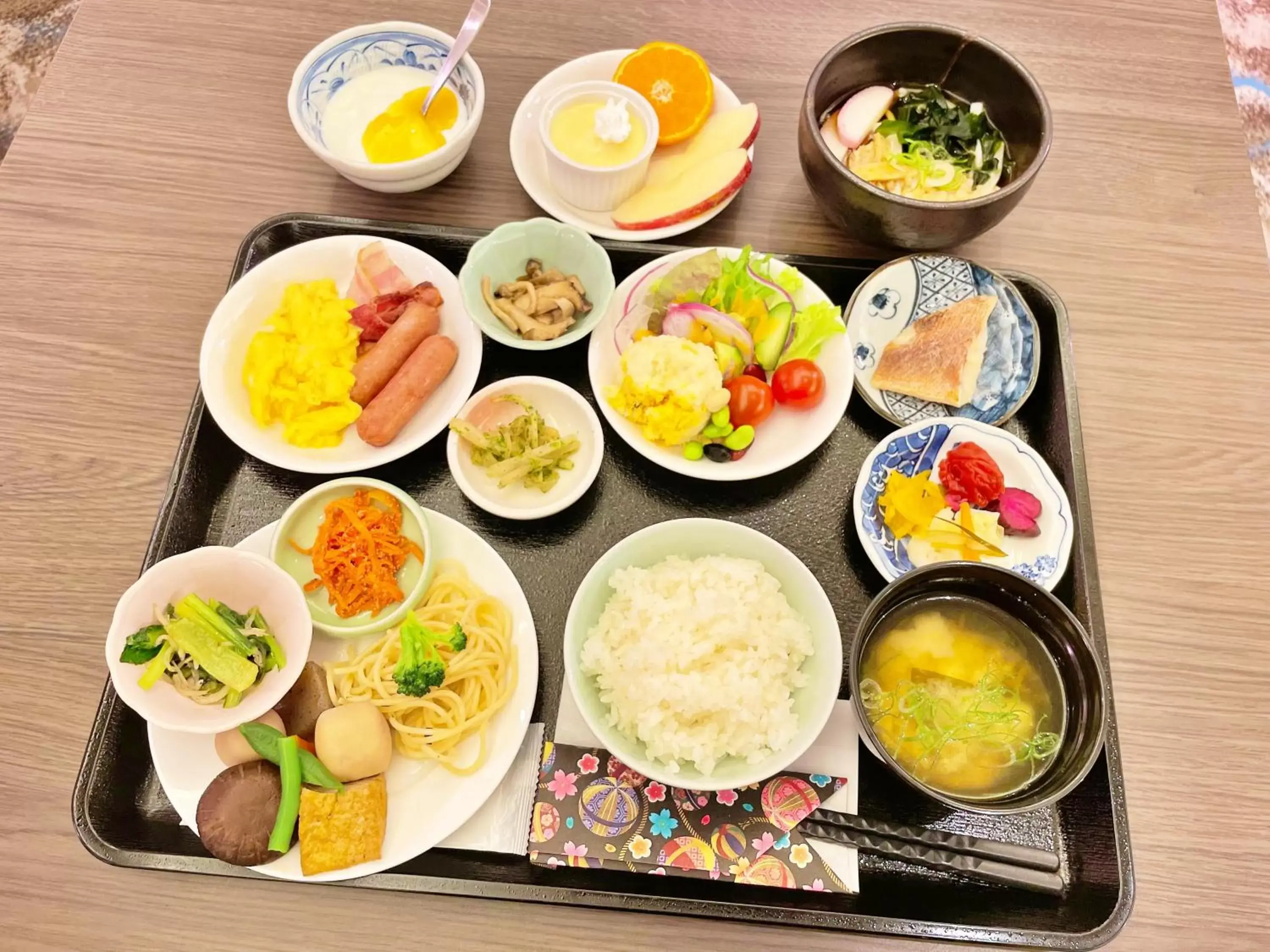 Breakfast in Dotonbori Hotel