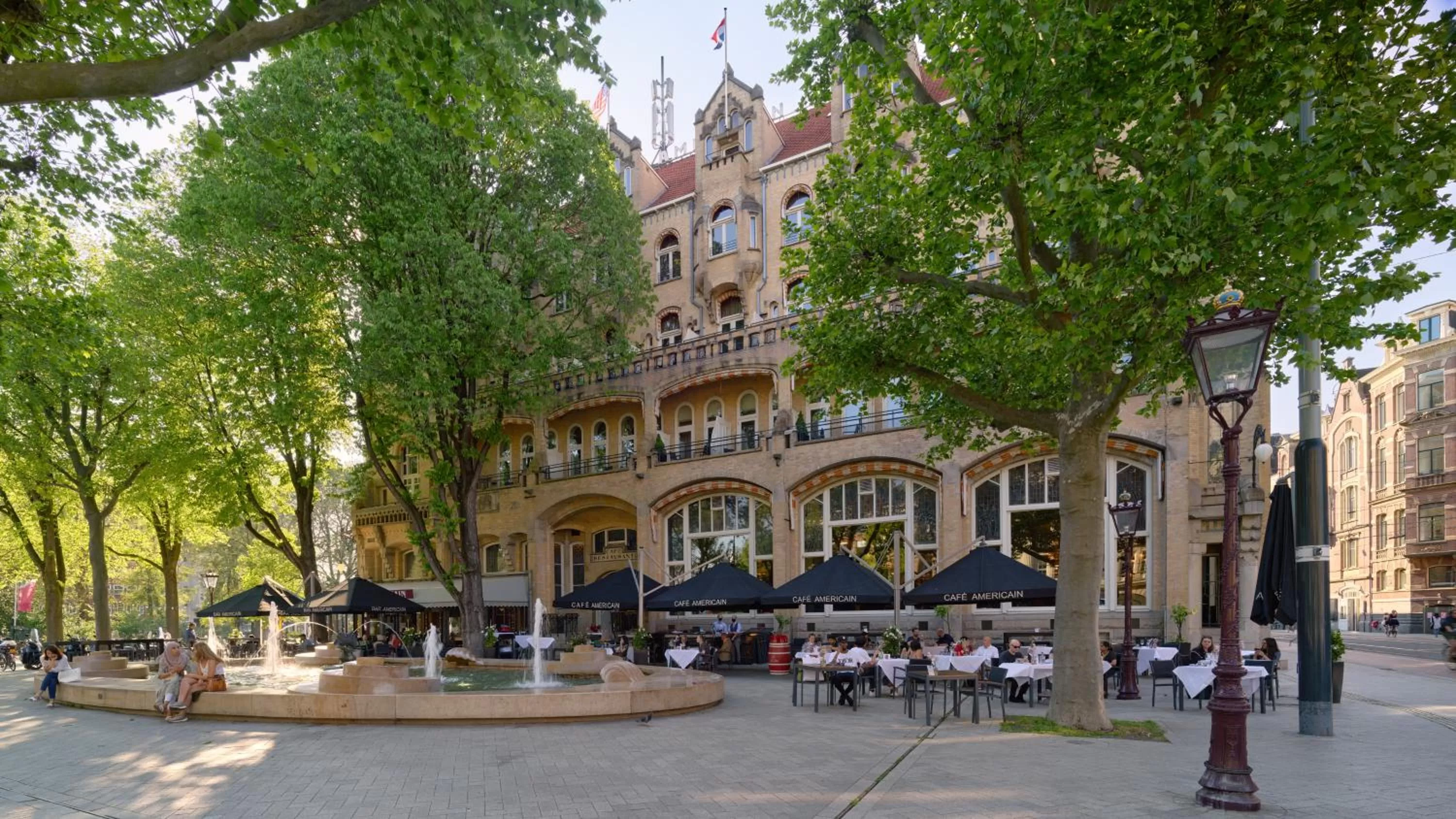 Property building in Clayton Hotel Amsterdam American