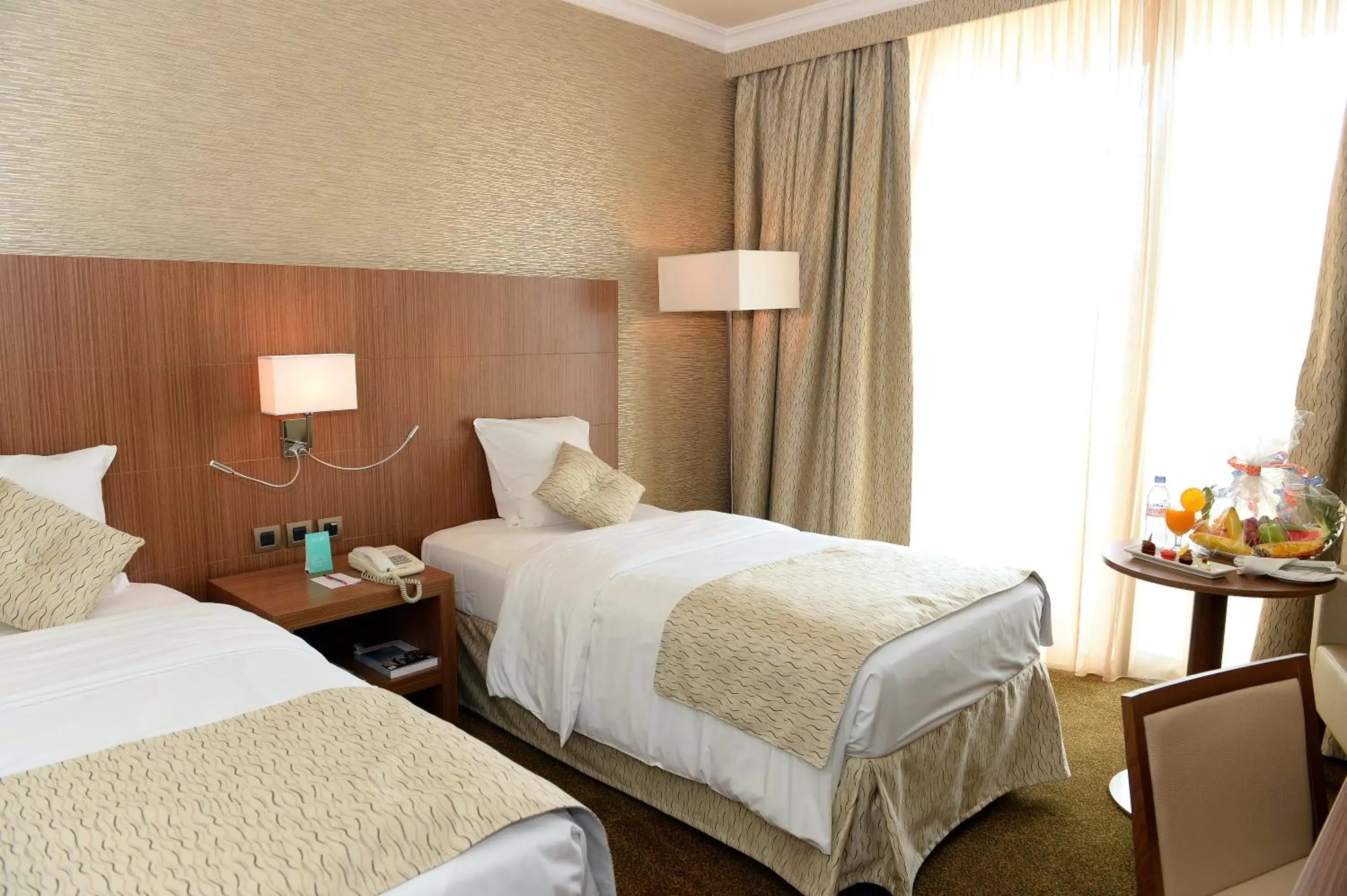 City view, Bed in M Grand Hotel Doha