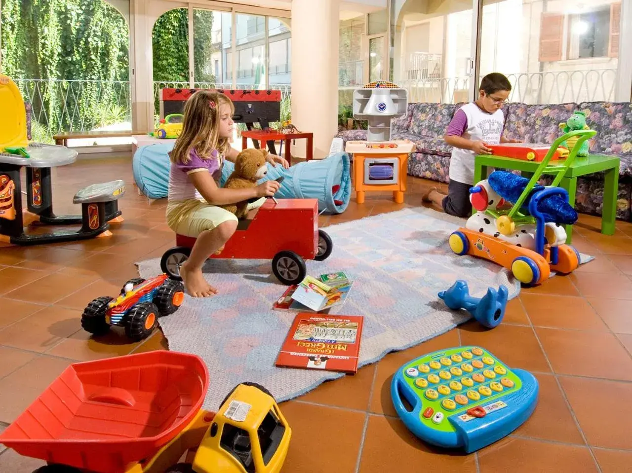 Game Room, Children in Hotel Resort Marinella