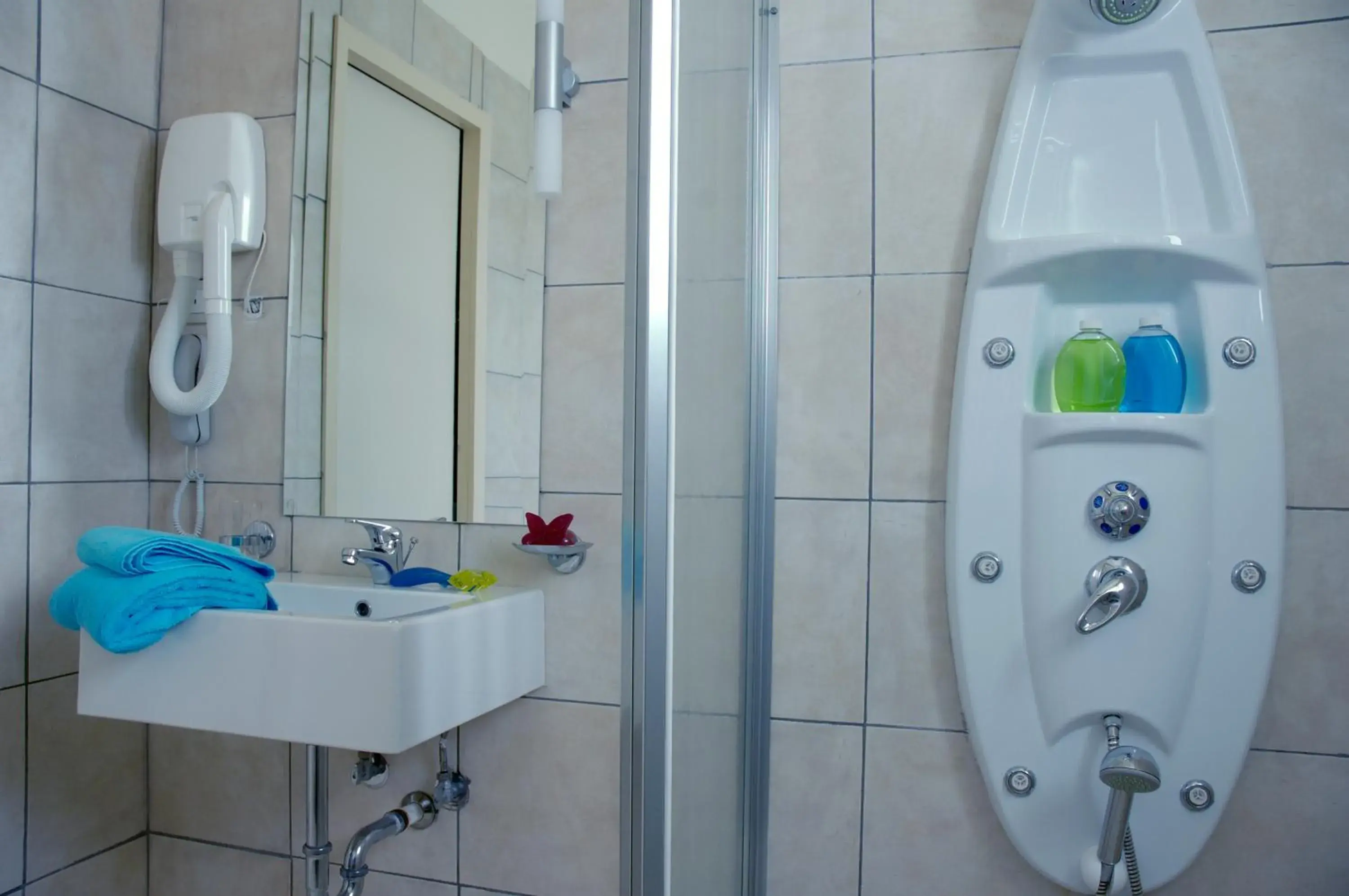 Bathroom in Myrto Hotel