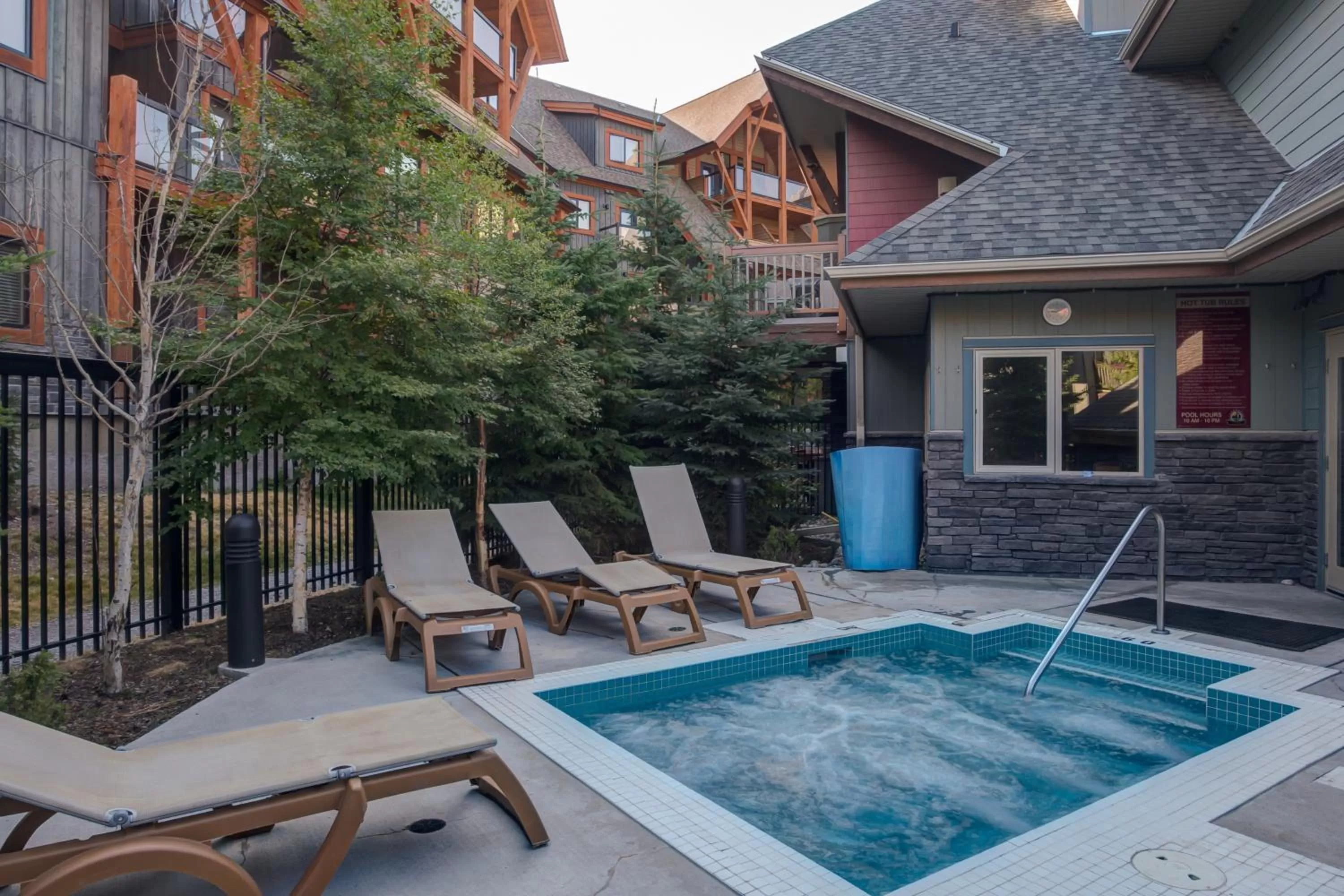 Hot Spring Bath in Lodges at Canmore