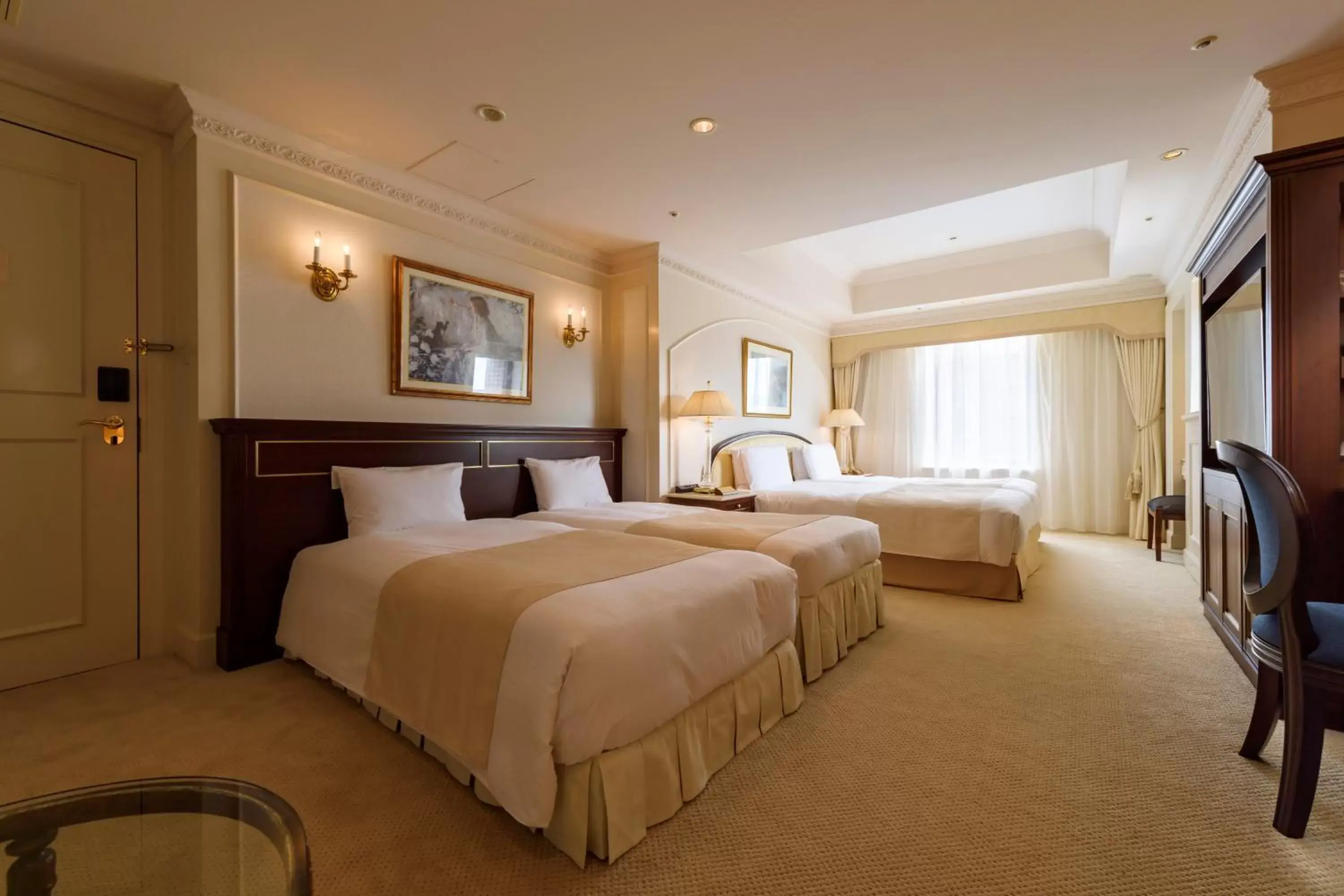 Bed in Dai-ichi Hotel Tokyo