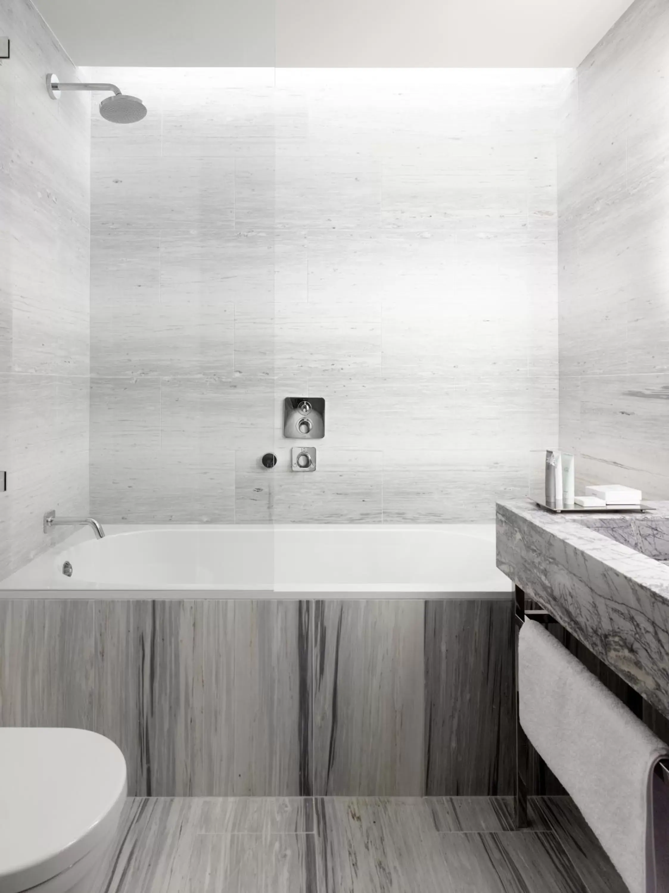 Shower, Bathroom in The Emblem Prague Hotel - Preferred Hotels & Resorts