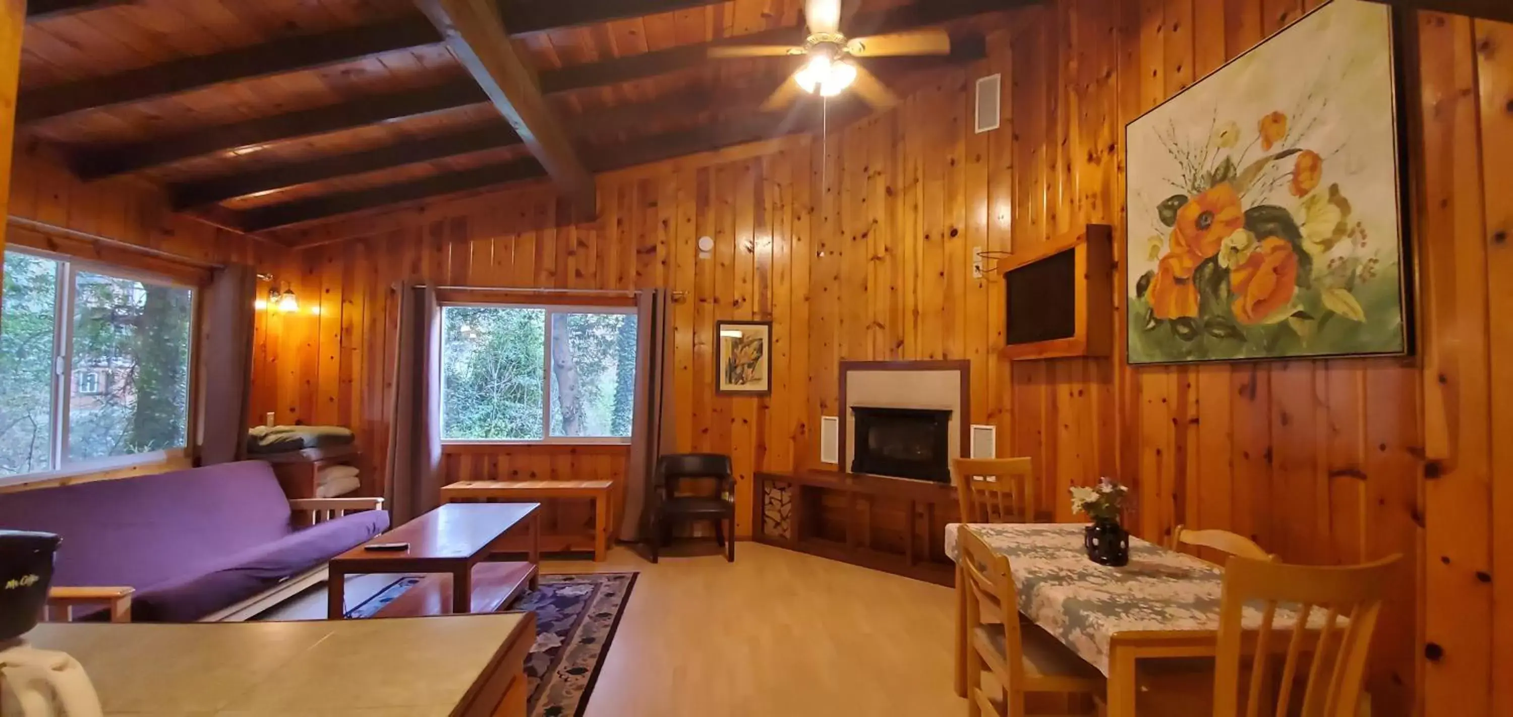 Living room, Seating Area in Fern River Resort