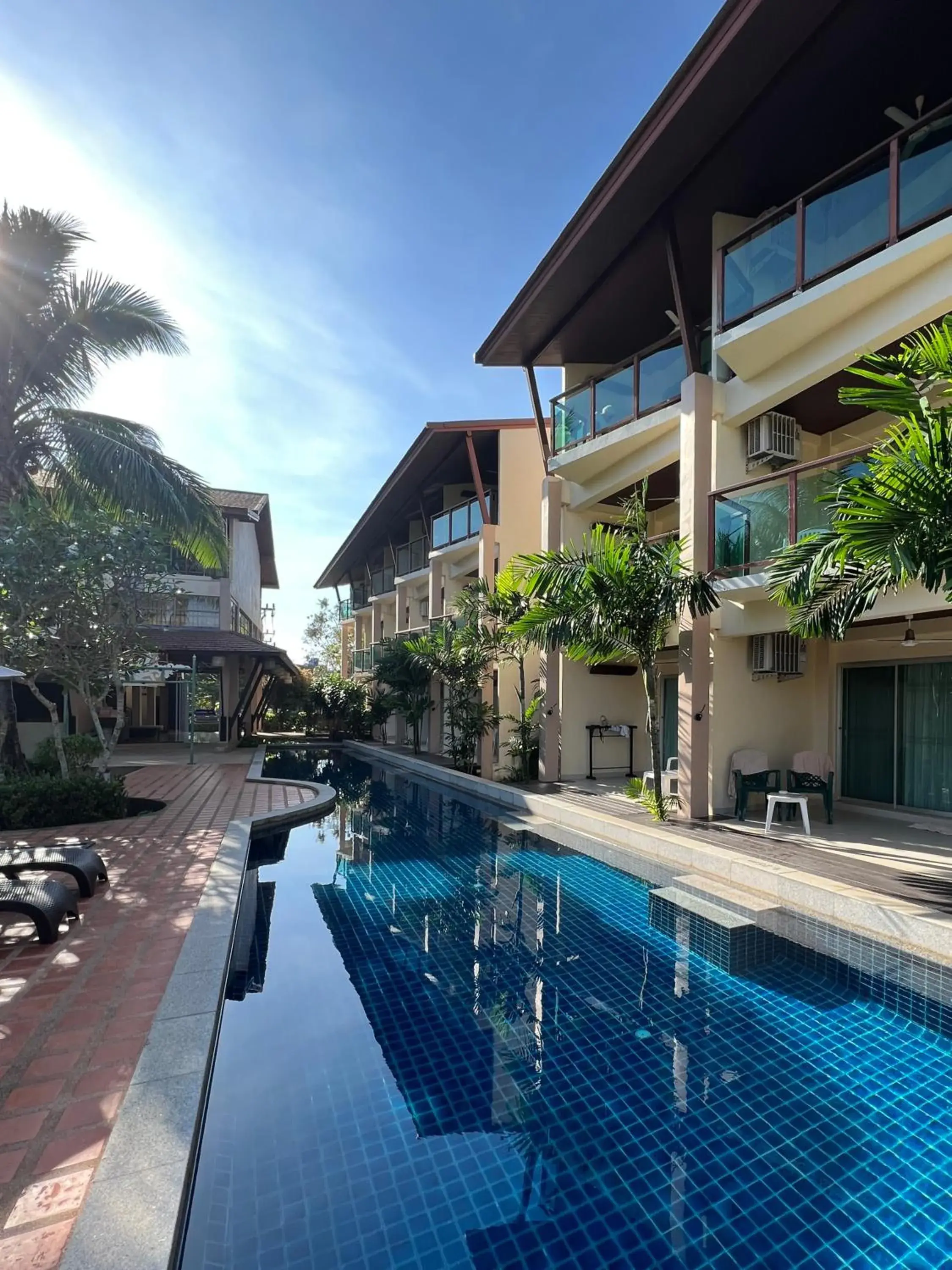 Property building, Swimming Pool in LANTA PURA beach resort-SHA extra plus