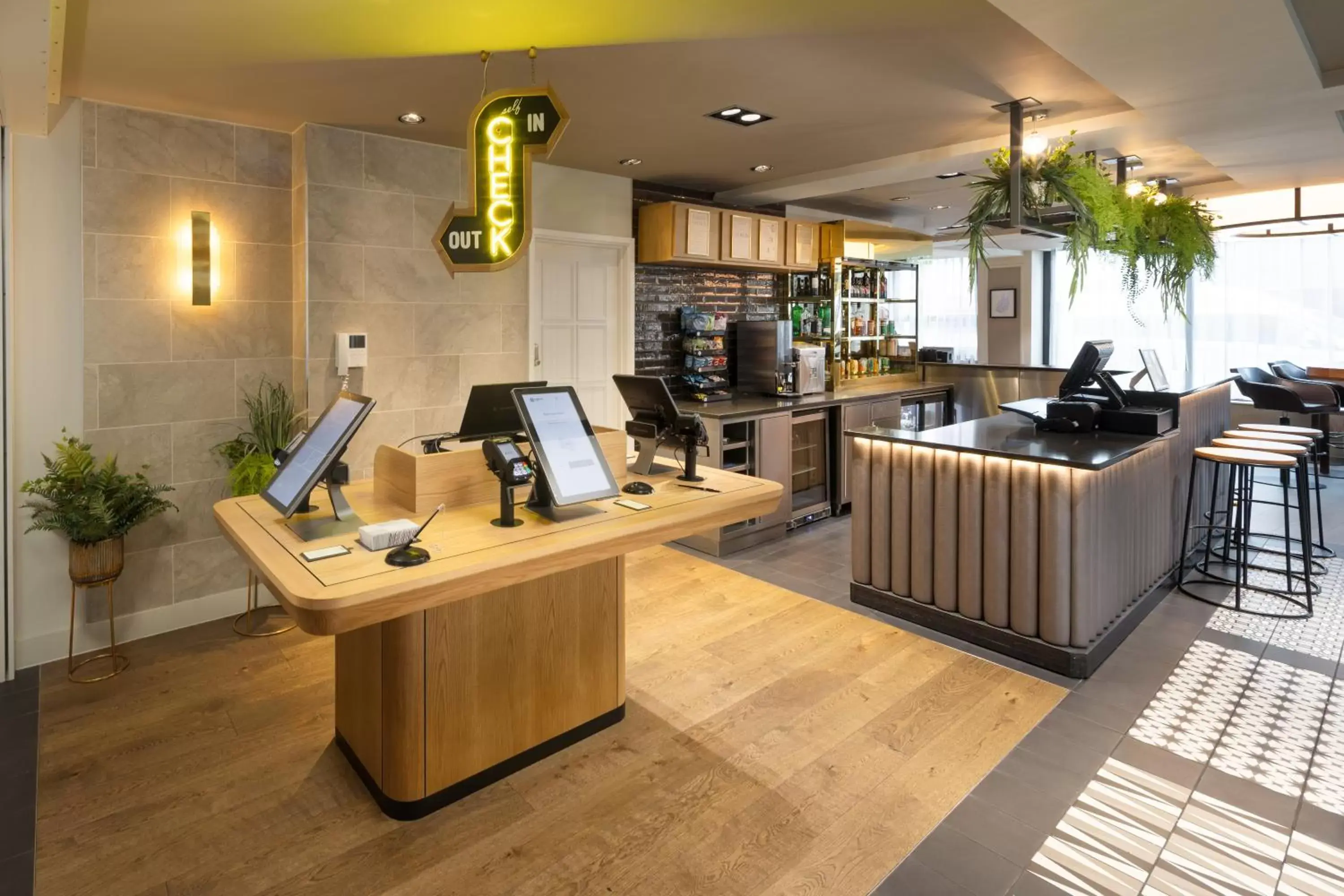 Lobby or reception, Lobby/Reception in Point A Hotel London Kings Cross – St Pancras