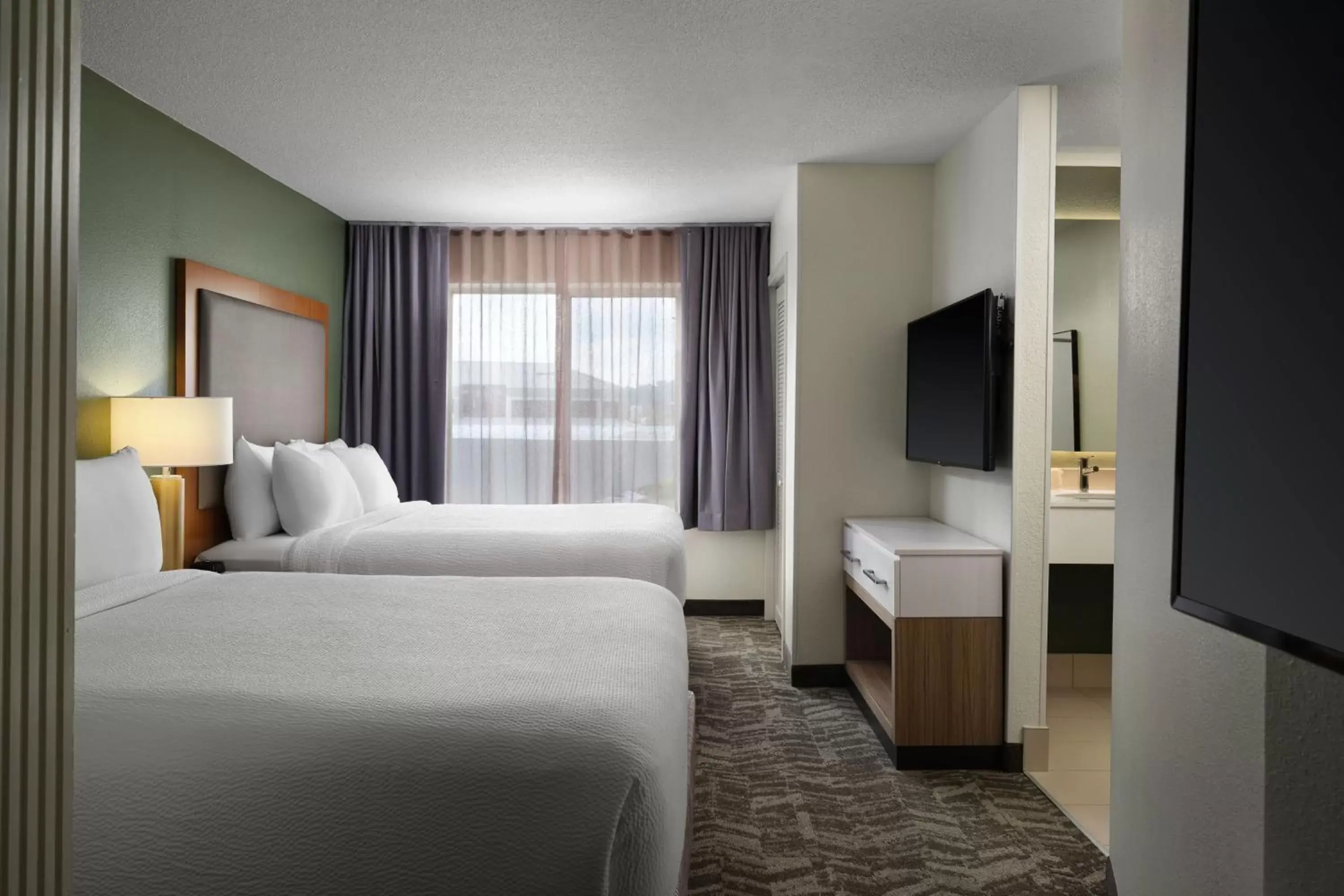 Bedroom, Bed in SpringHill Suites Nashville MetroCenter