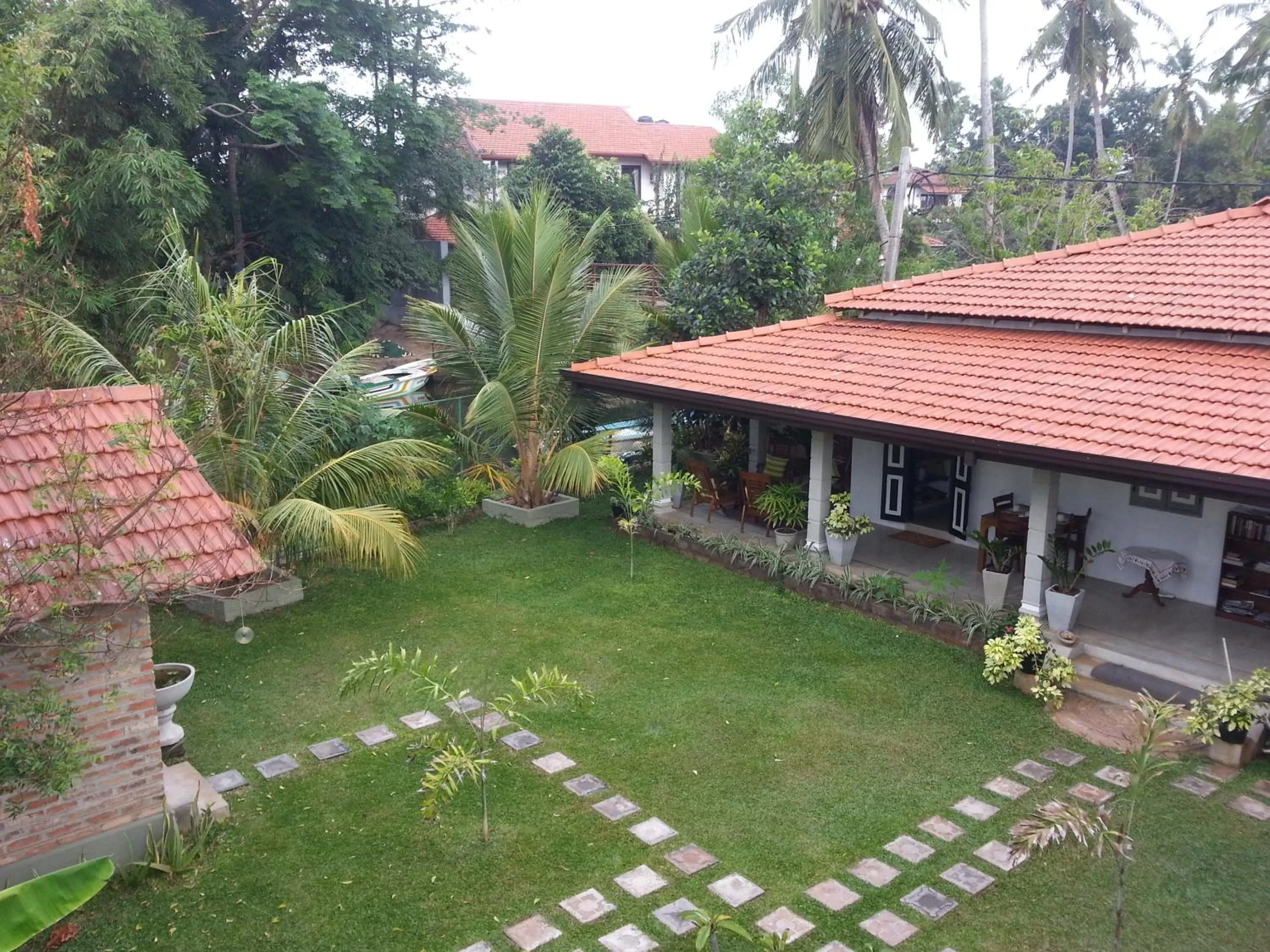 Garden view in Green Wood Villa Negombo