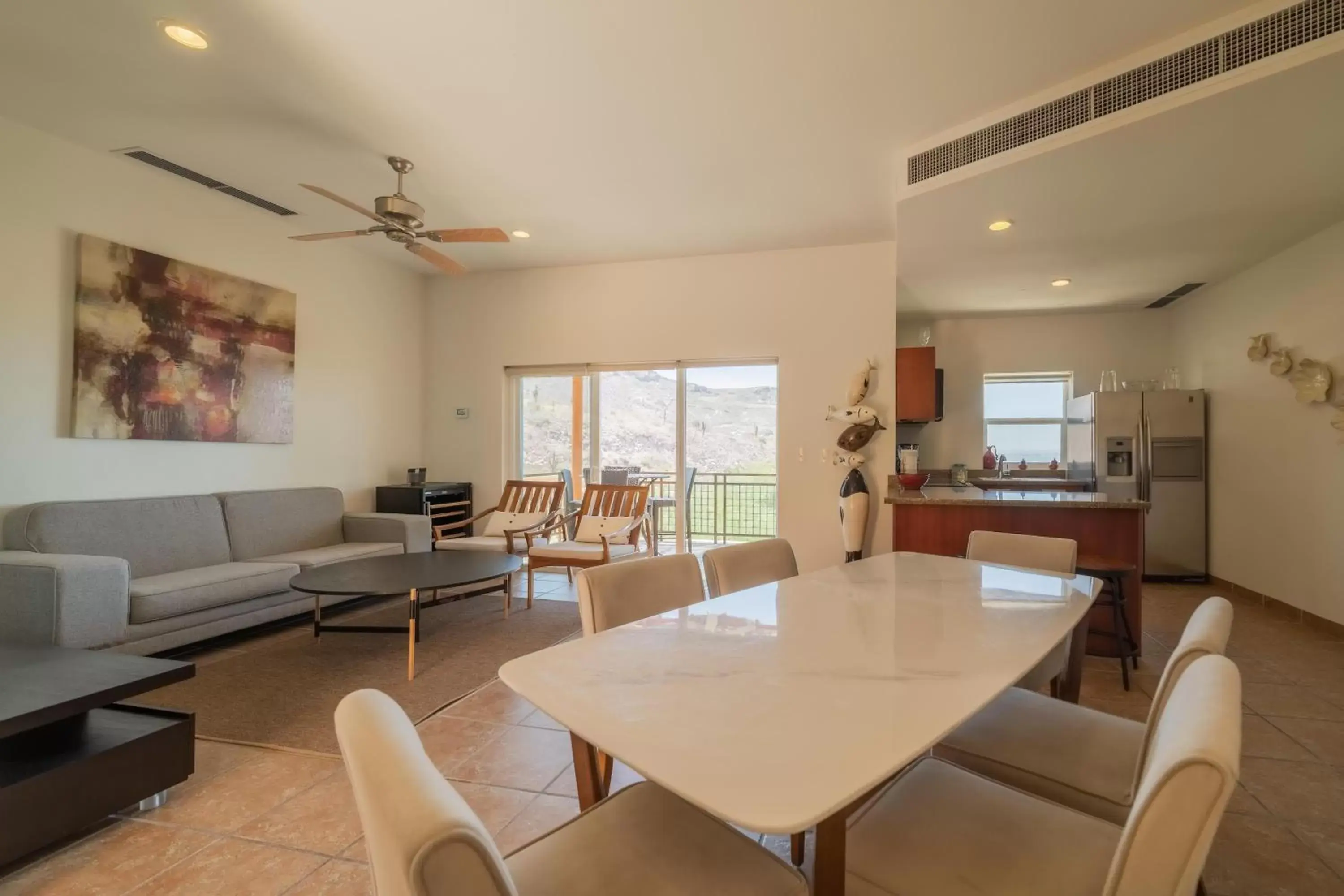 Living room, Dining Area in Puerta Cortes Residences