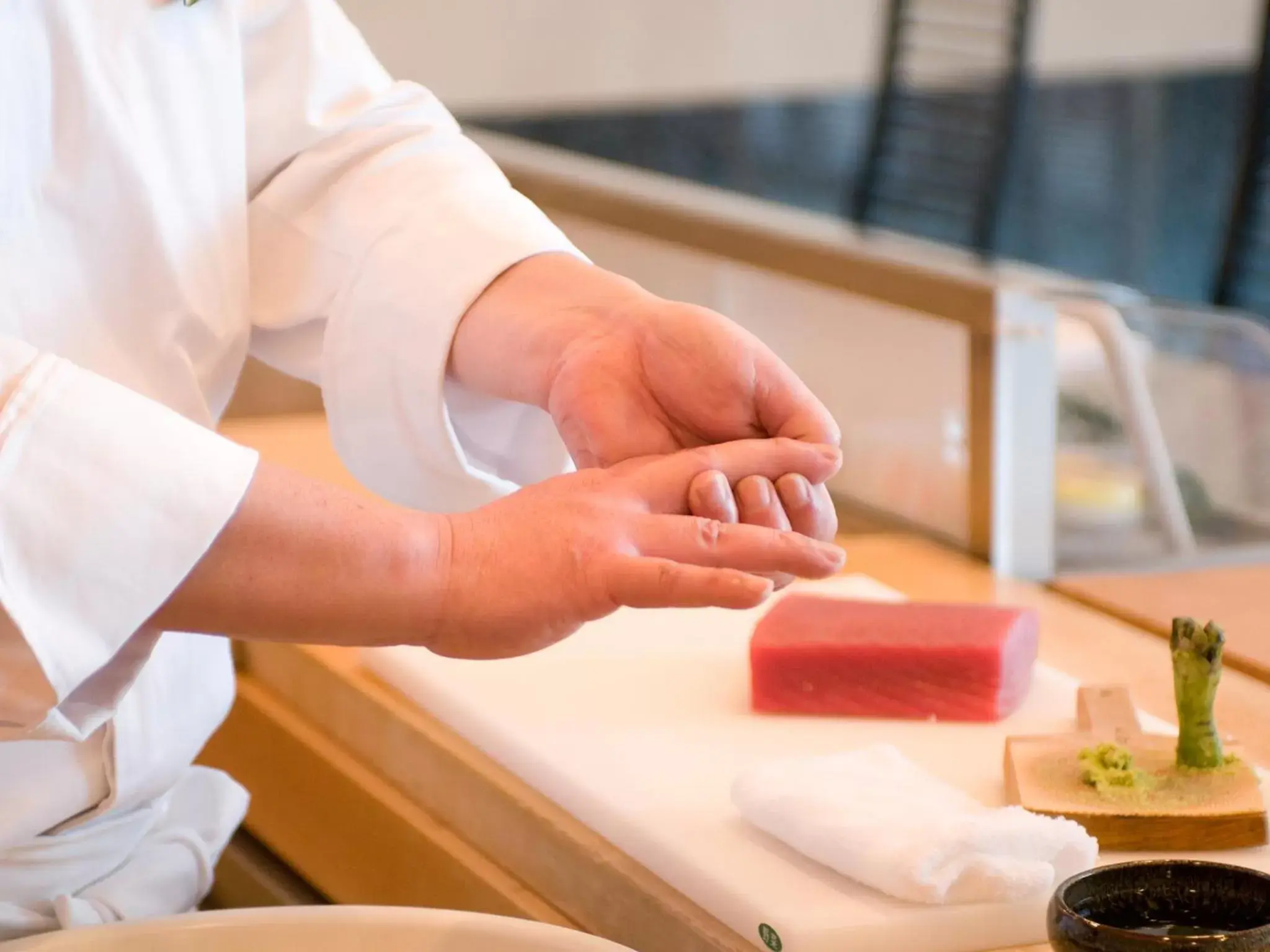 Food close-up in Lake Biwa Otsu Prince Hotel