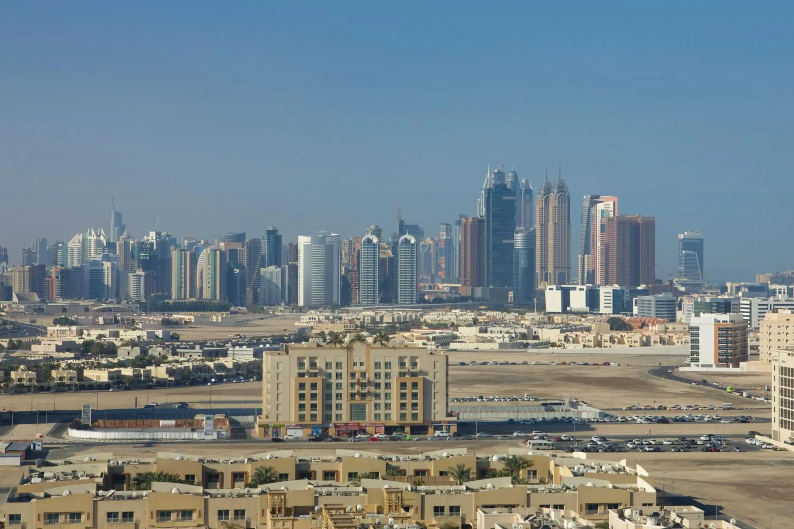 View (from property/room) in DoubleTree by Hilton Hotel and Residences Dubai – Al Barsha