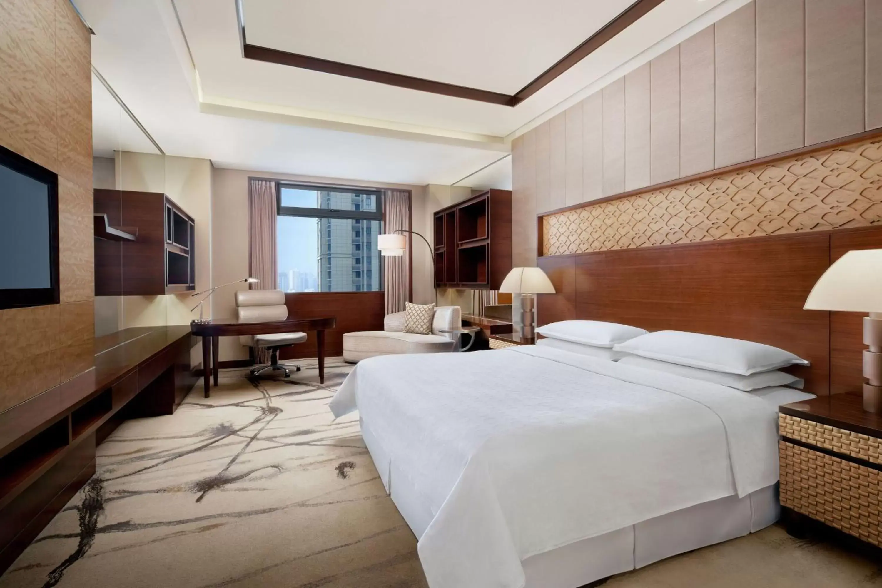 Photo of the whole room in Sheraton Xi'an North City Hotel