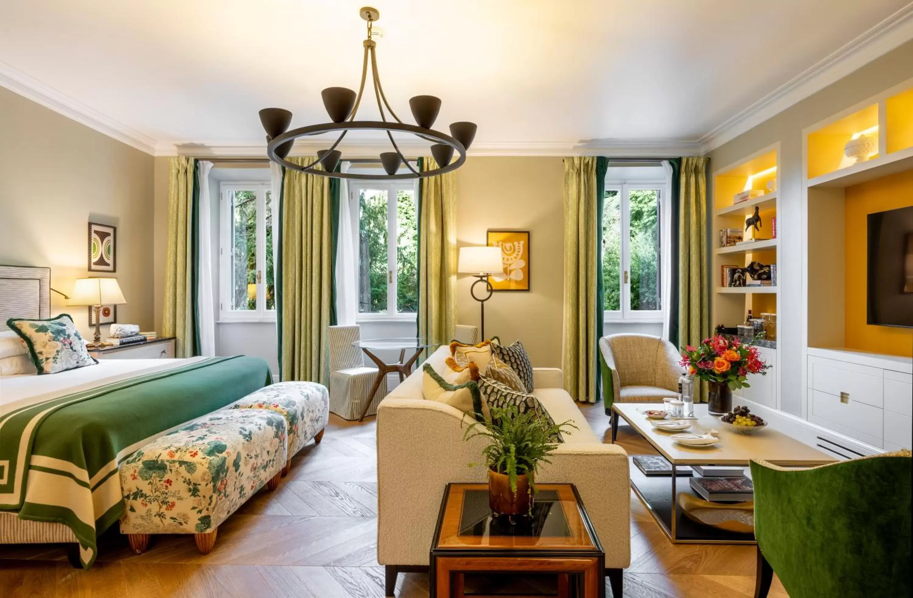 Junior Suite with Garden View in Rocco Forte Hotel De Russie Junior Suite with Garden View in Rocco Forte Hotel De Russie