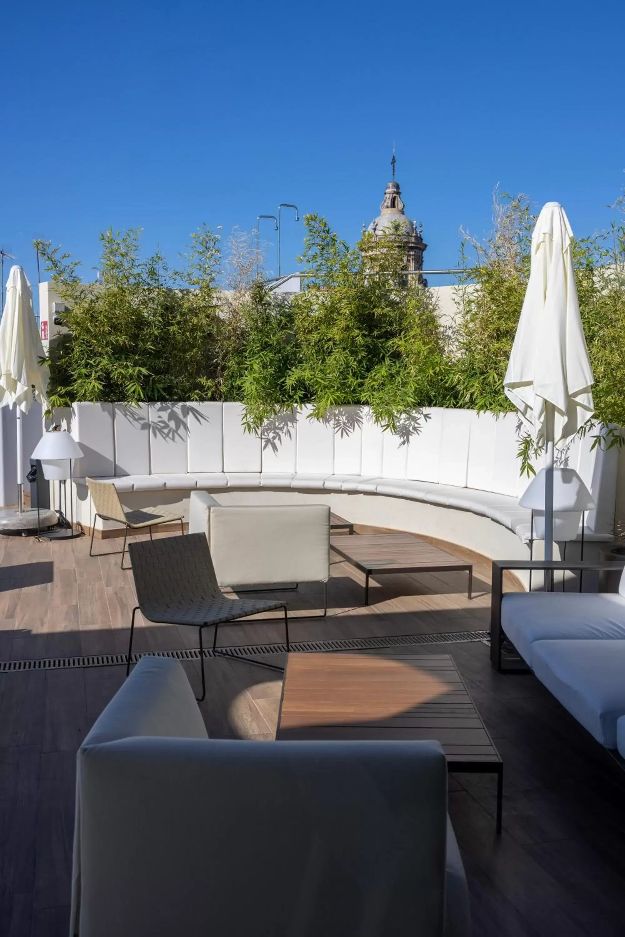 Balcony/Terrace in abba Sevilla