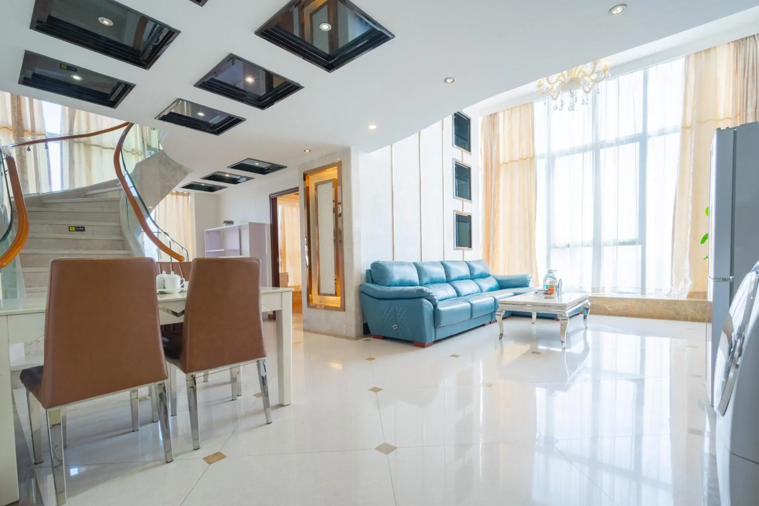 Living room, Seating Area in Guangzhou Hakka Apartment Beijing Road