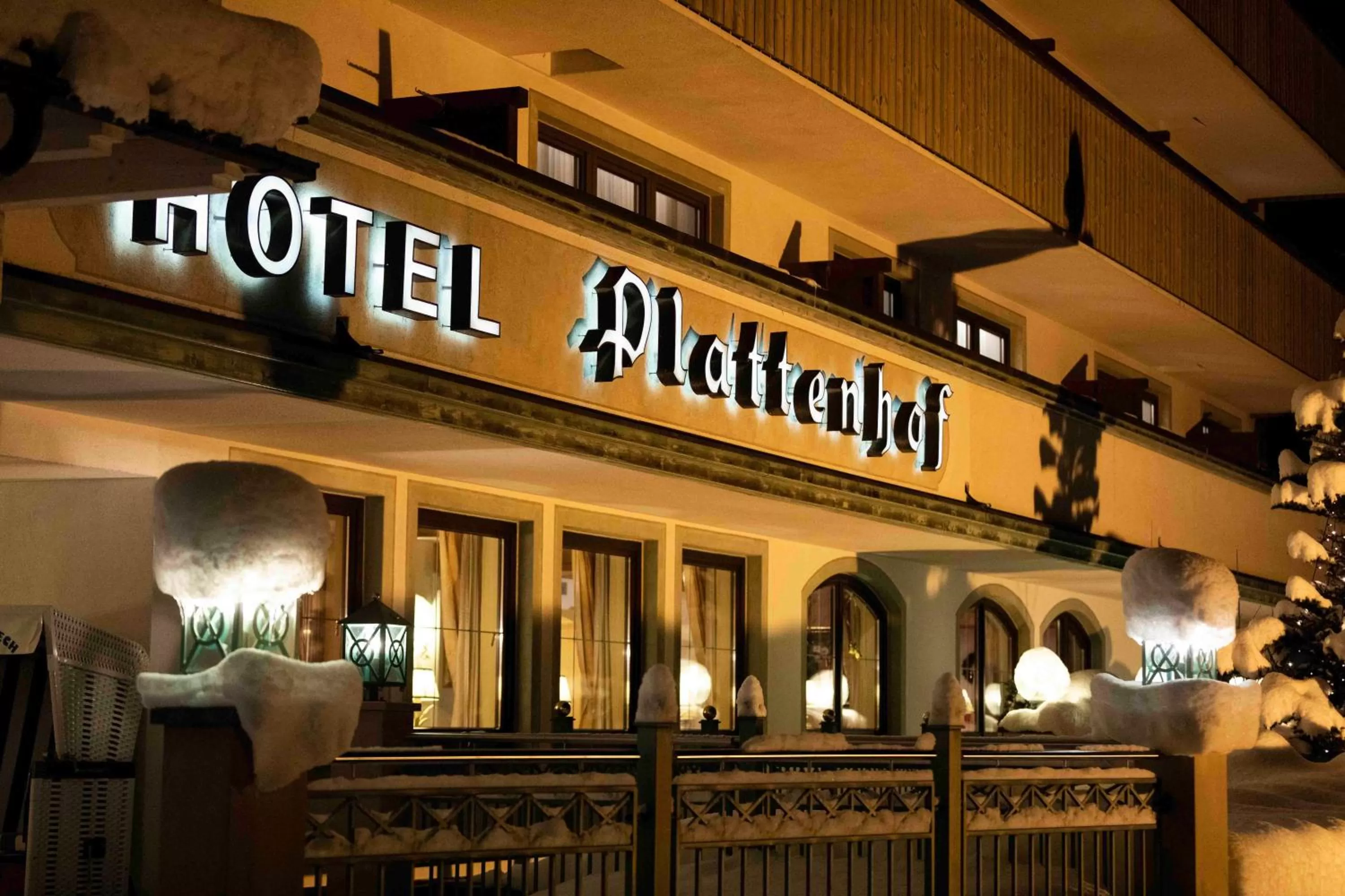 Property building in Hotel Plattenhof