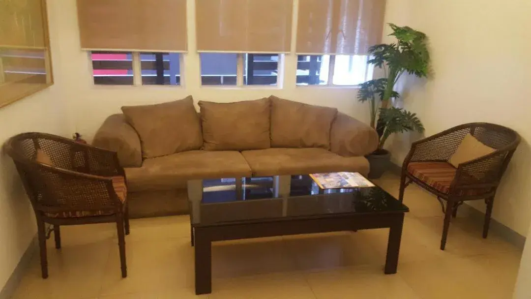 Seating Area in Gervasia Hotel Makati