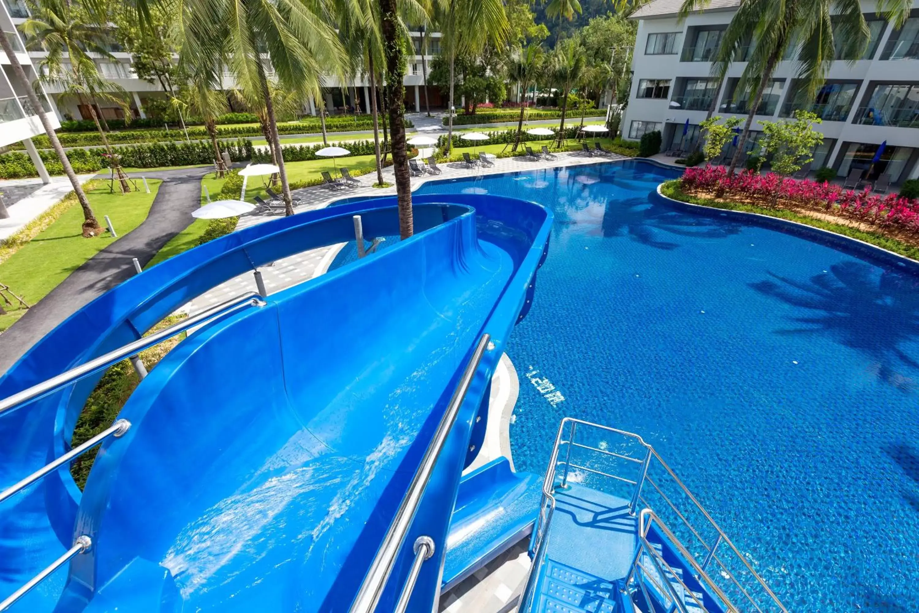 Aqua park, Swimming Pool in X10 Khaolak Resort SHA Plus