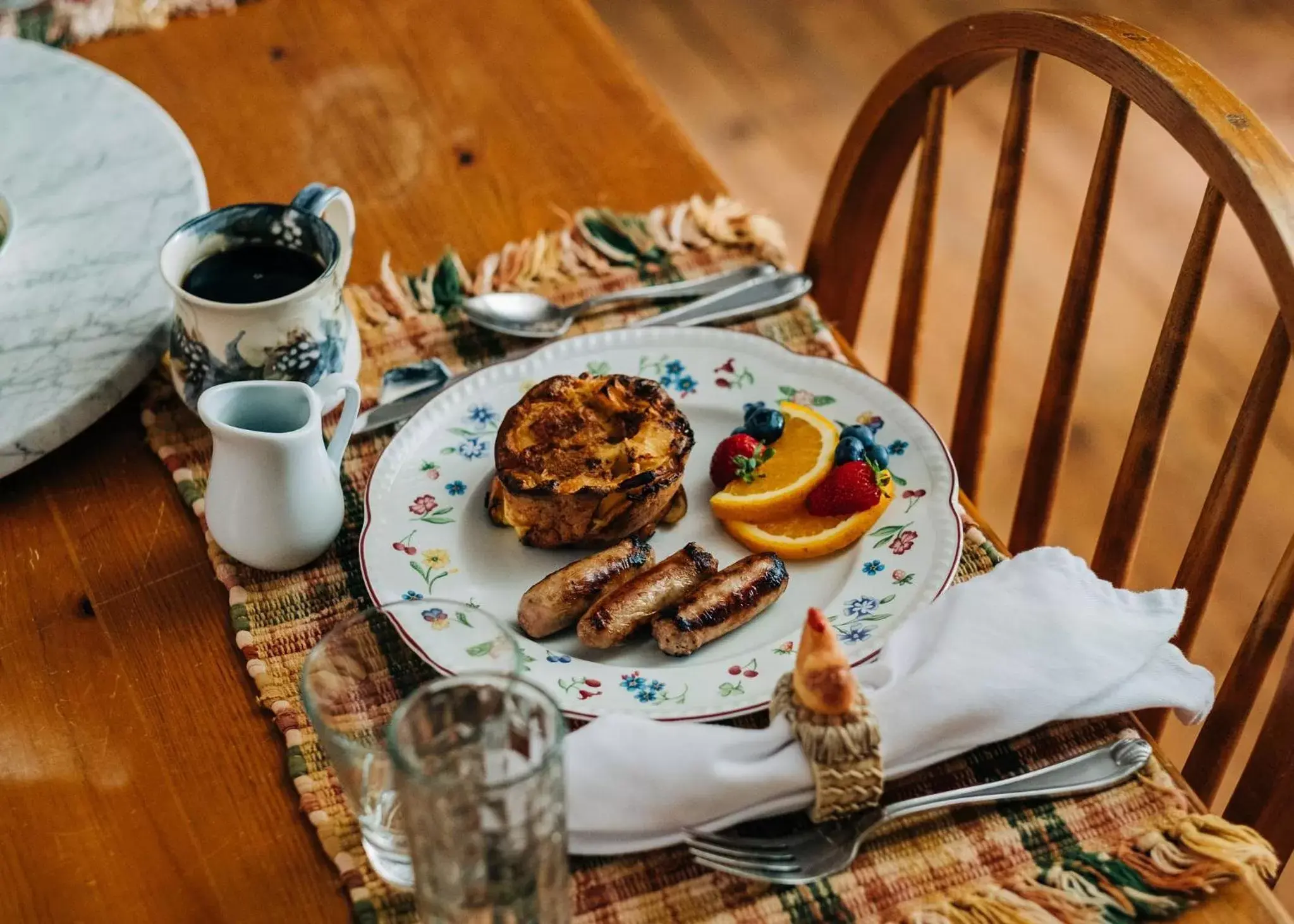 Breakfast in Farmhouse Inn B&B