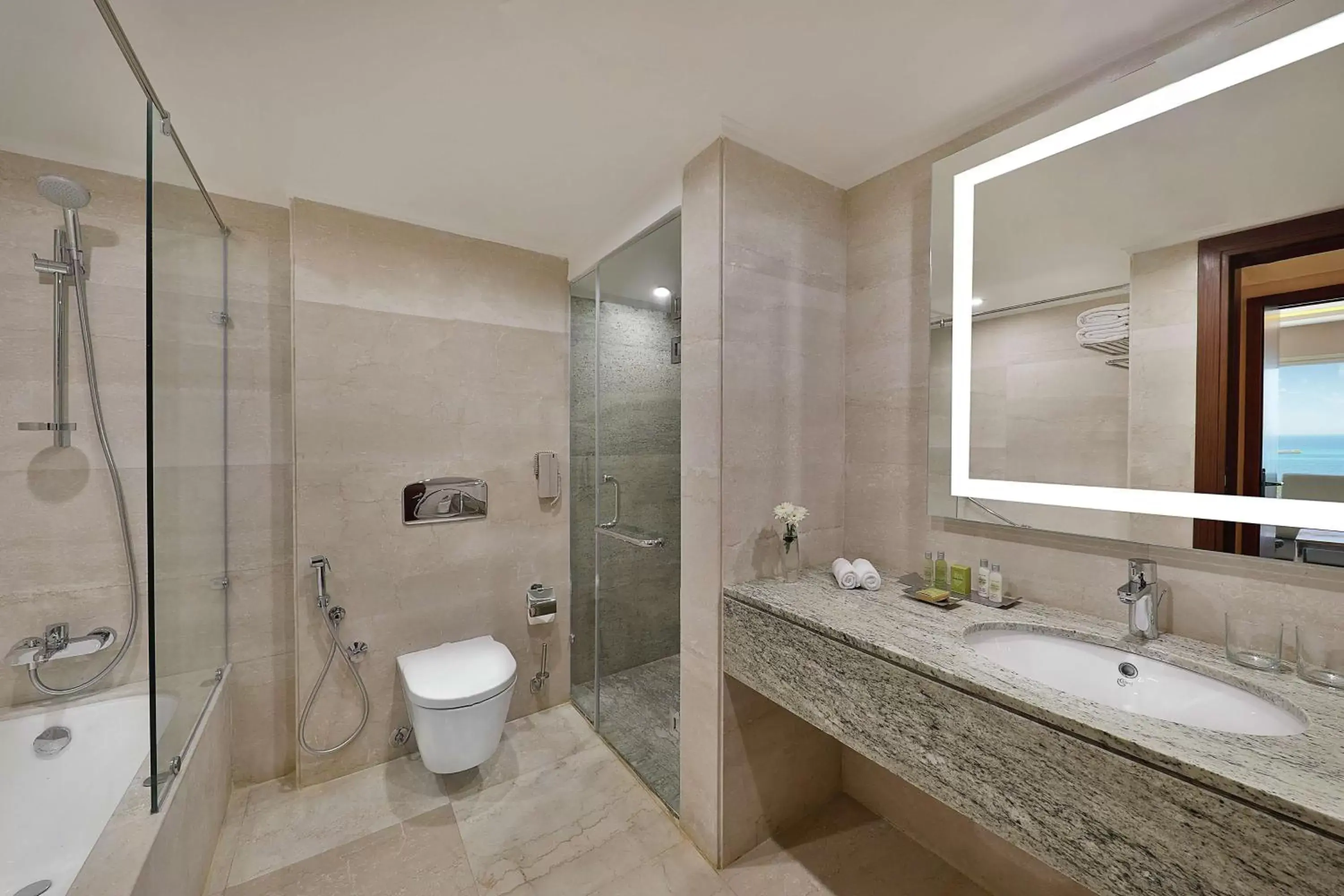 Bathroom in Hilton Hurghada Plaza Hotel