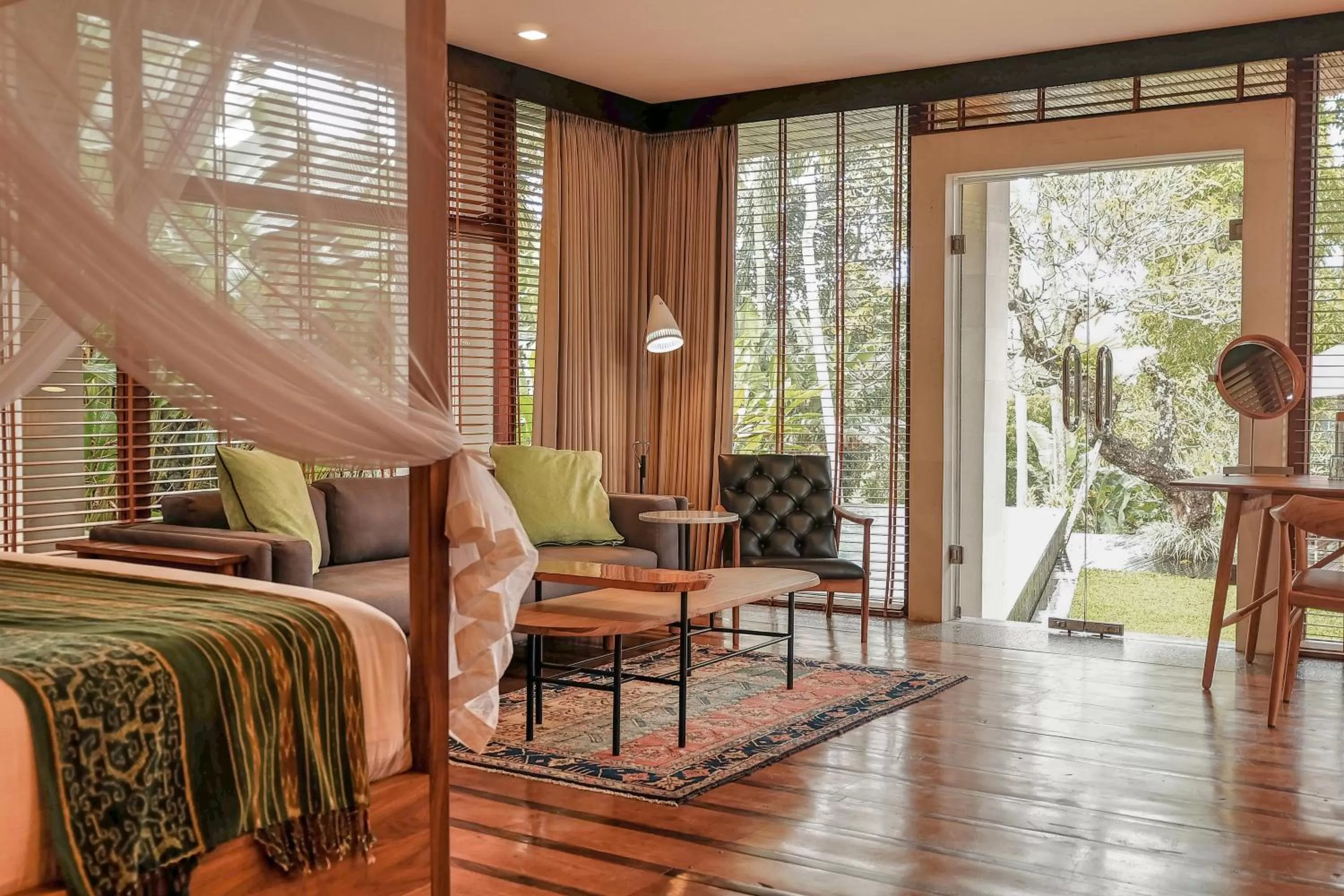 Living room in Chapung Sebali Resort