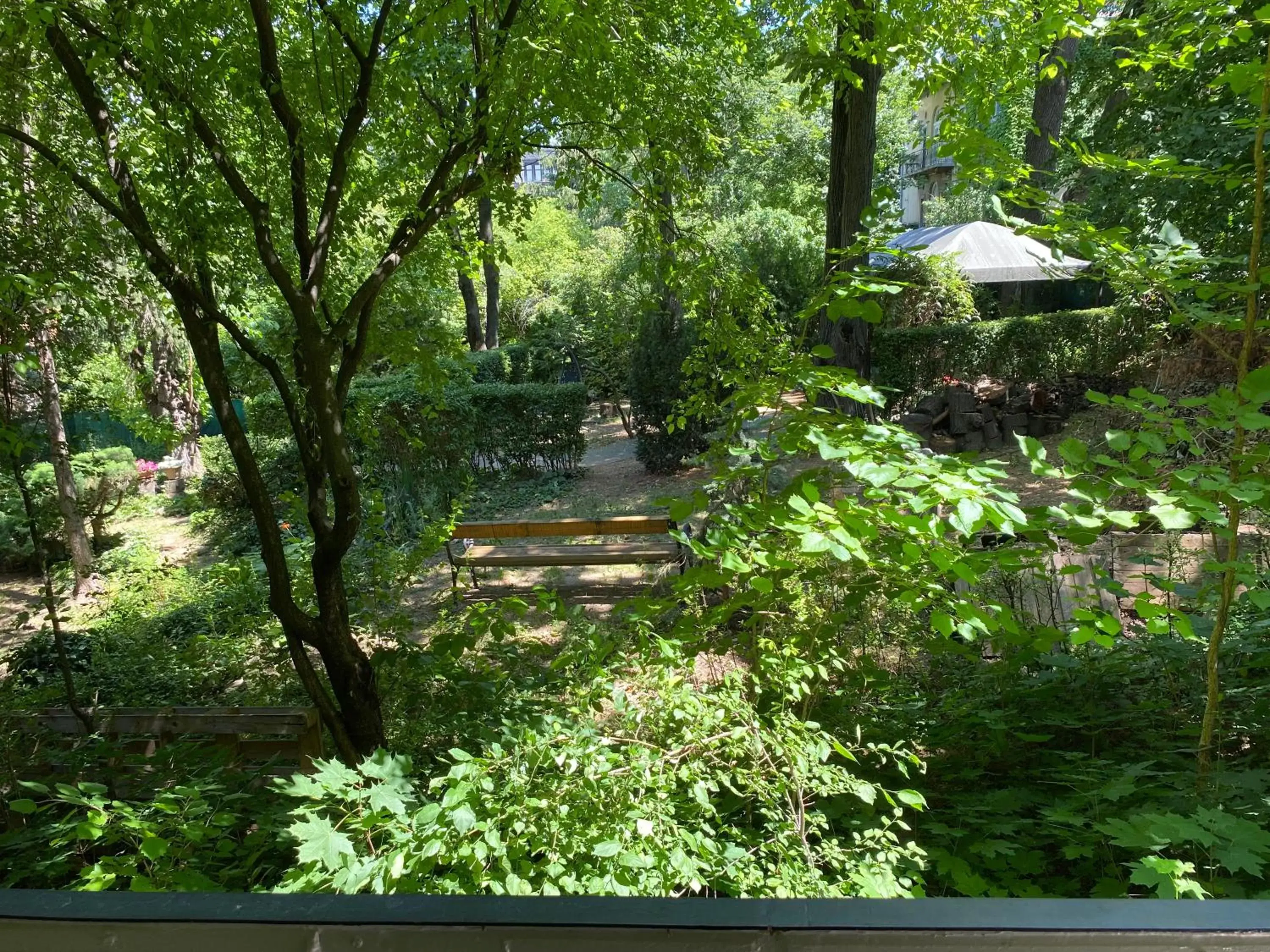 View (from property/room), Garden in Gold Hotel Budapest