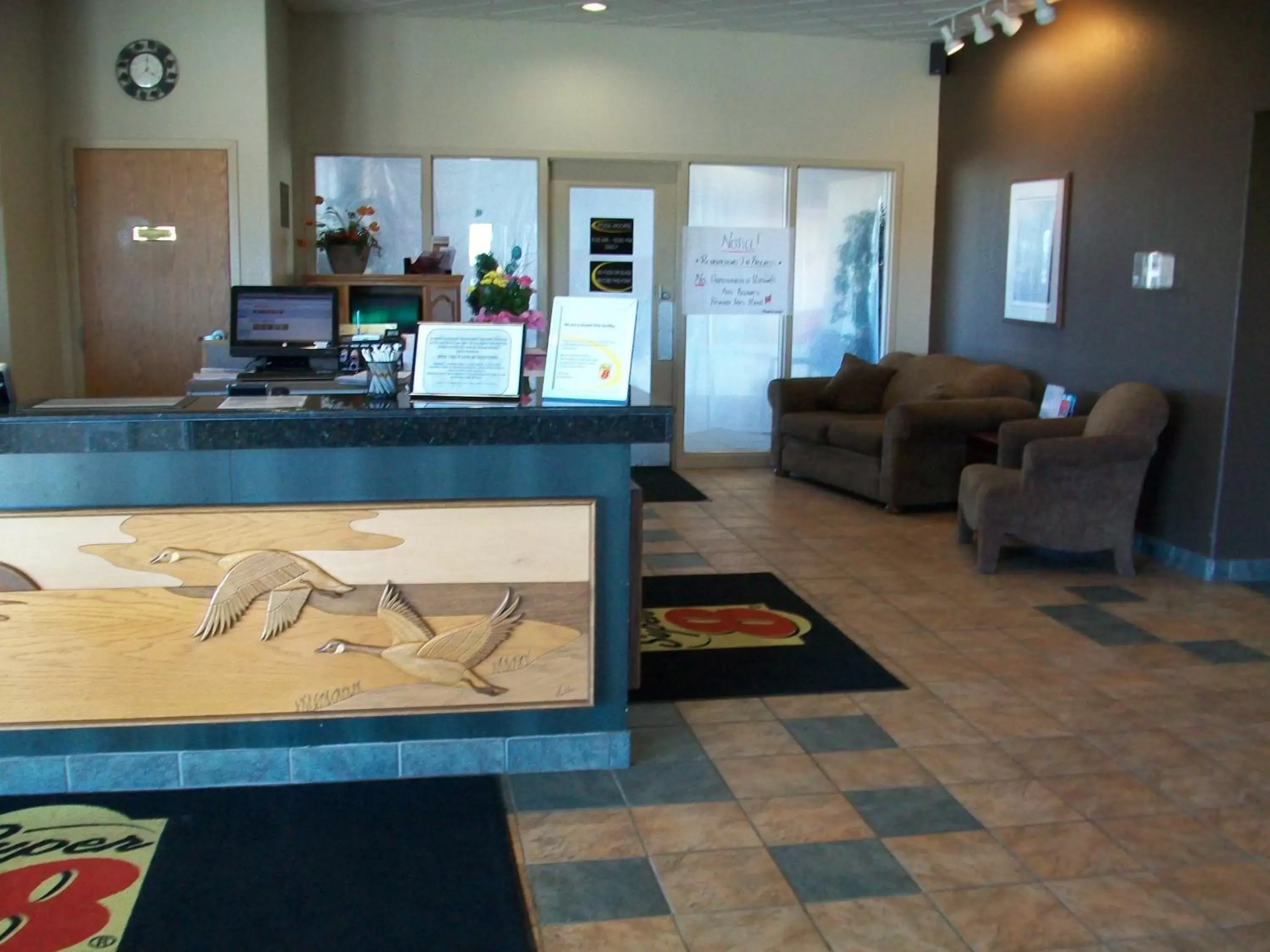 Lobby or reception, Lobby/Reception in Super 8 by Wyndham Portage La Prairie MB