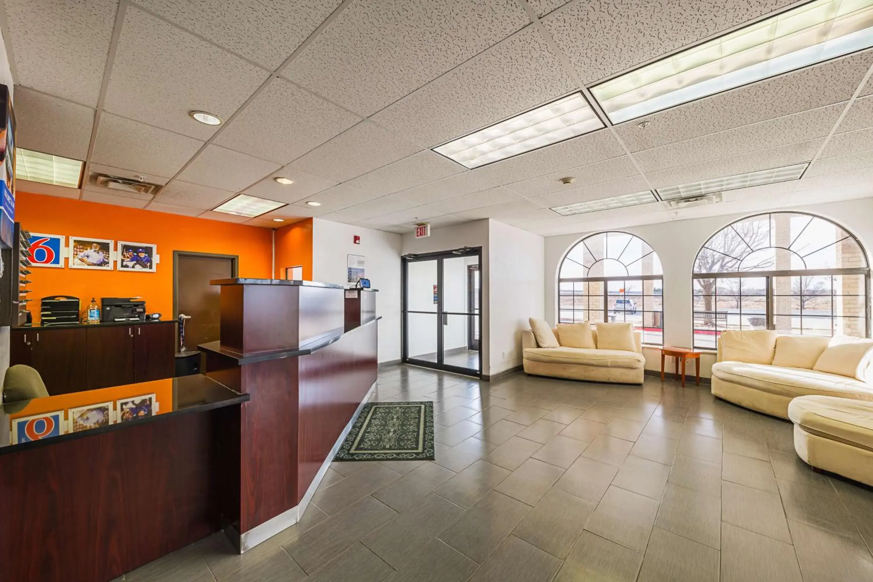 Lobby or reception in Motel 6-Amarillo, TX Lobby or reception in Motel 6-Amarillo, TX