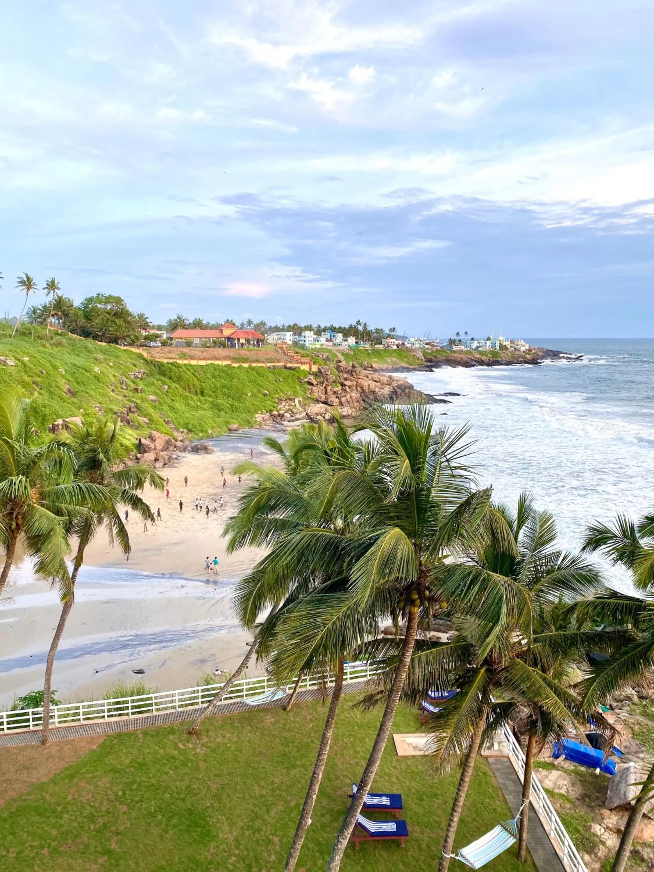 Beach in Rockholm at the Light House Beach