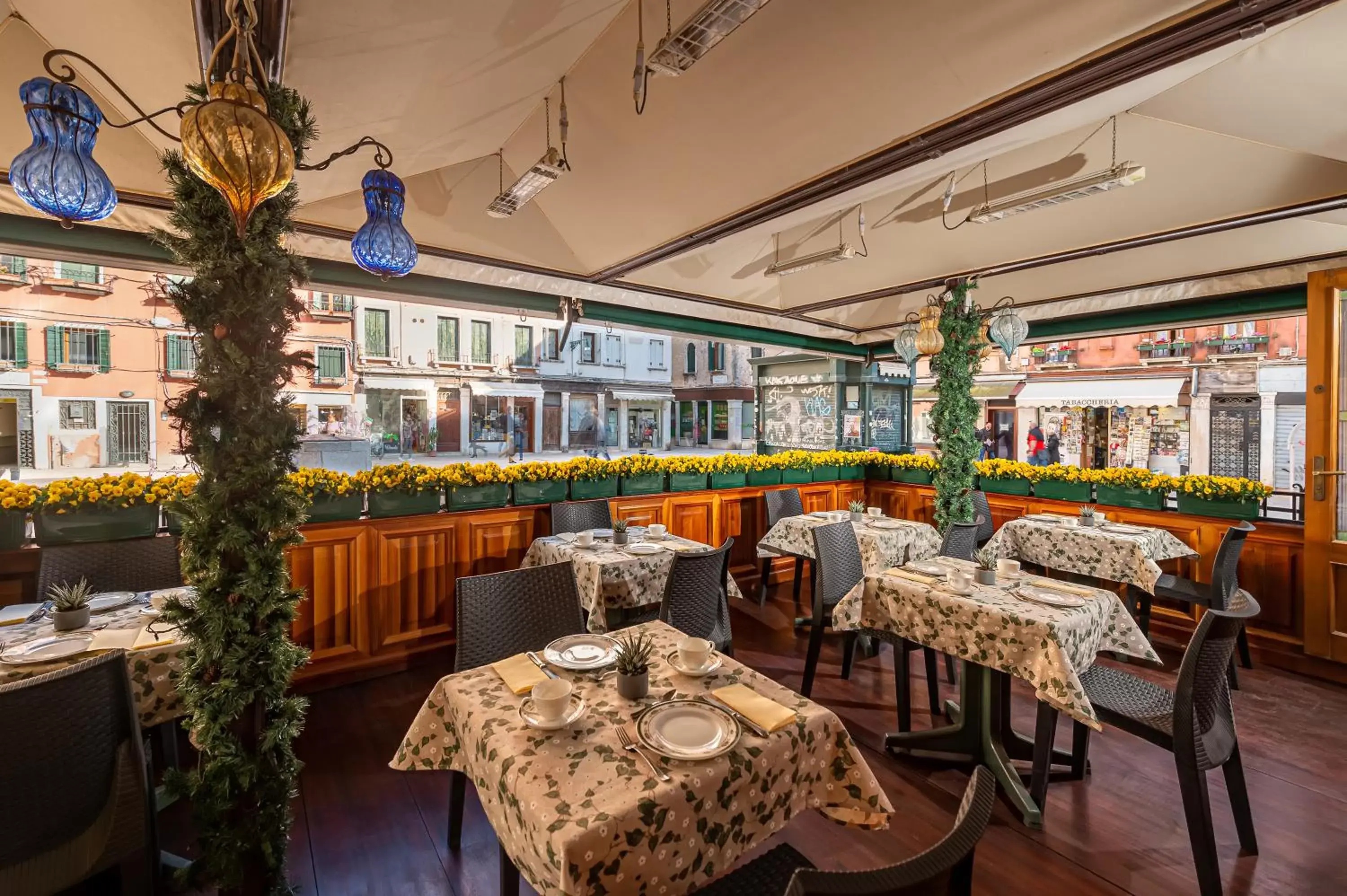 Balcony/Terrace, Restaurant/Places to Eat in Hotel Santa Marina