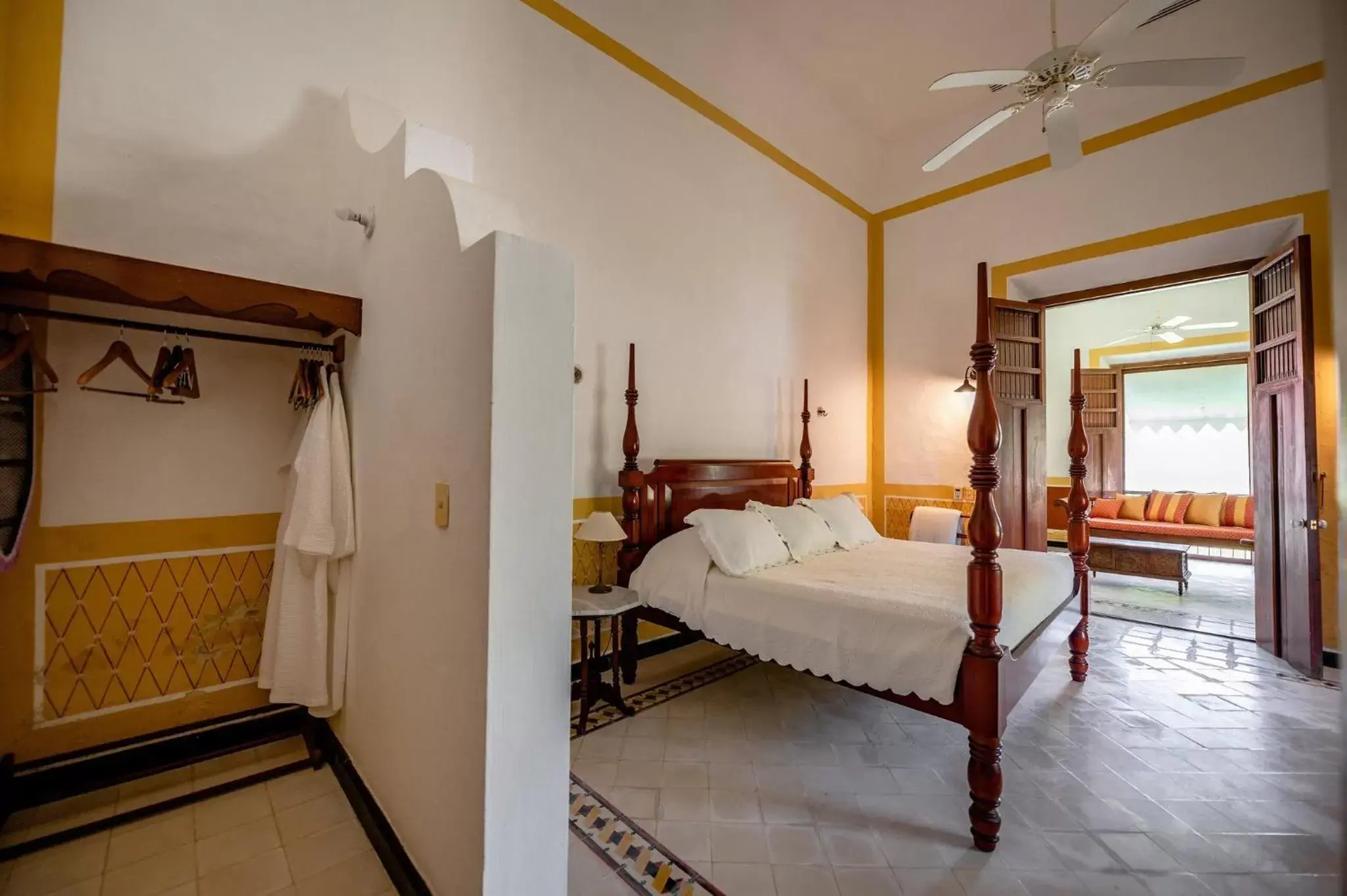 Bedroom, Bed in HACIENDA SAN ANTONIO MILLET