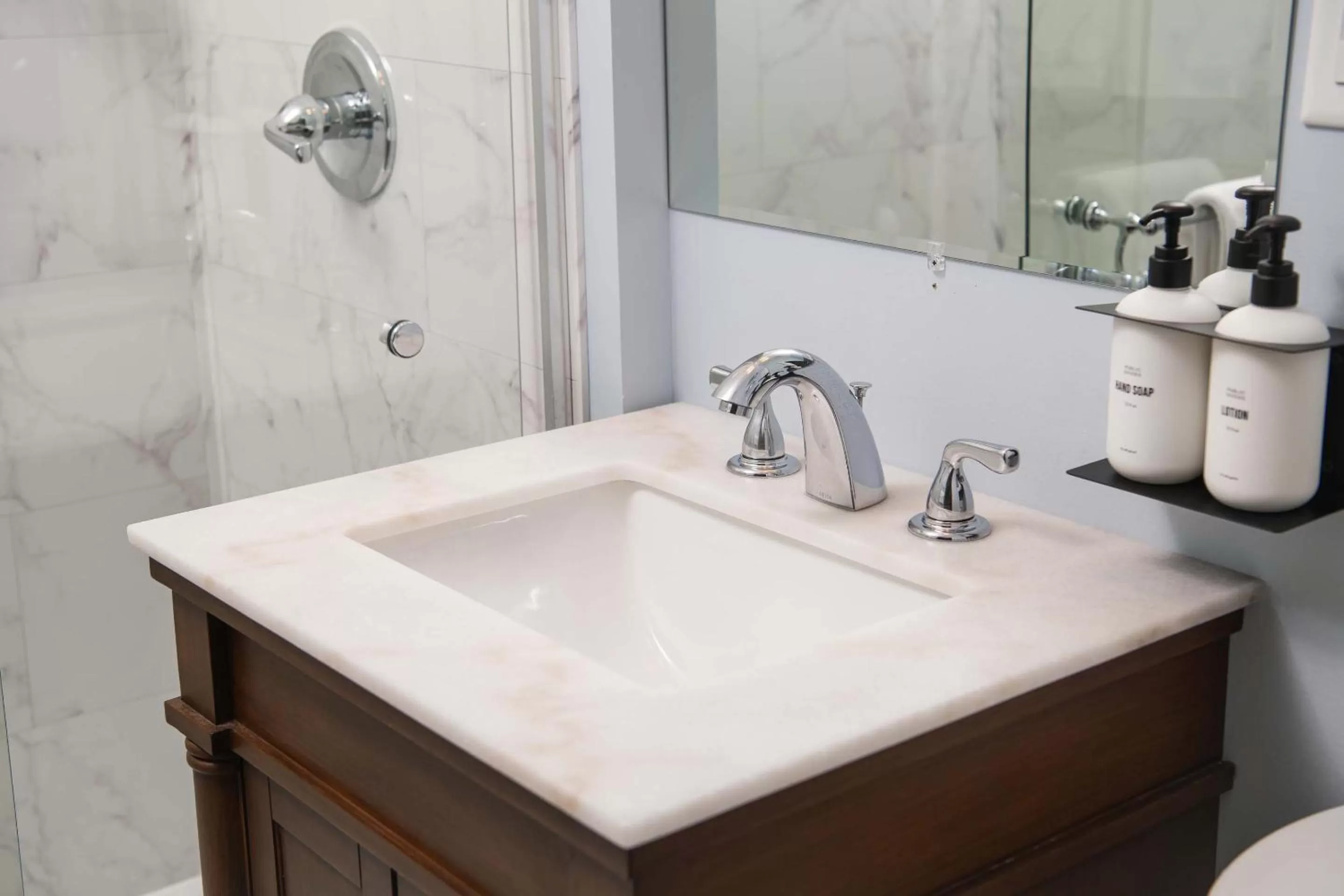 Bathroom in The Whitlock by The Lenox Collection