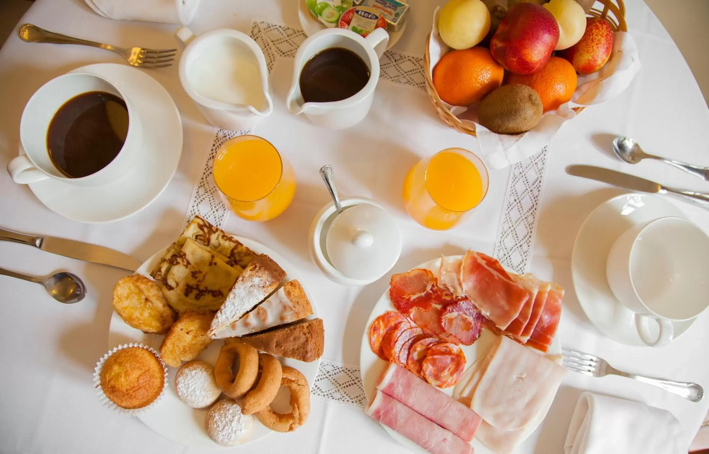 Food and drinks, Breakfast in Casona de La Paca