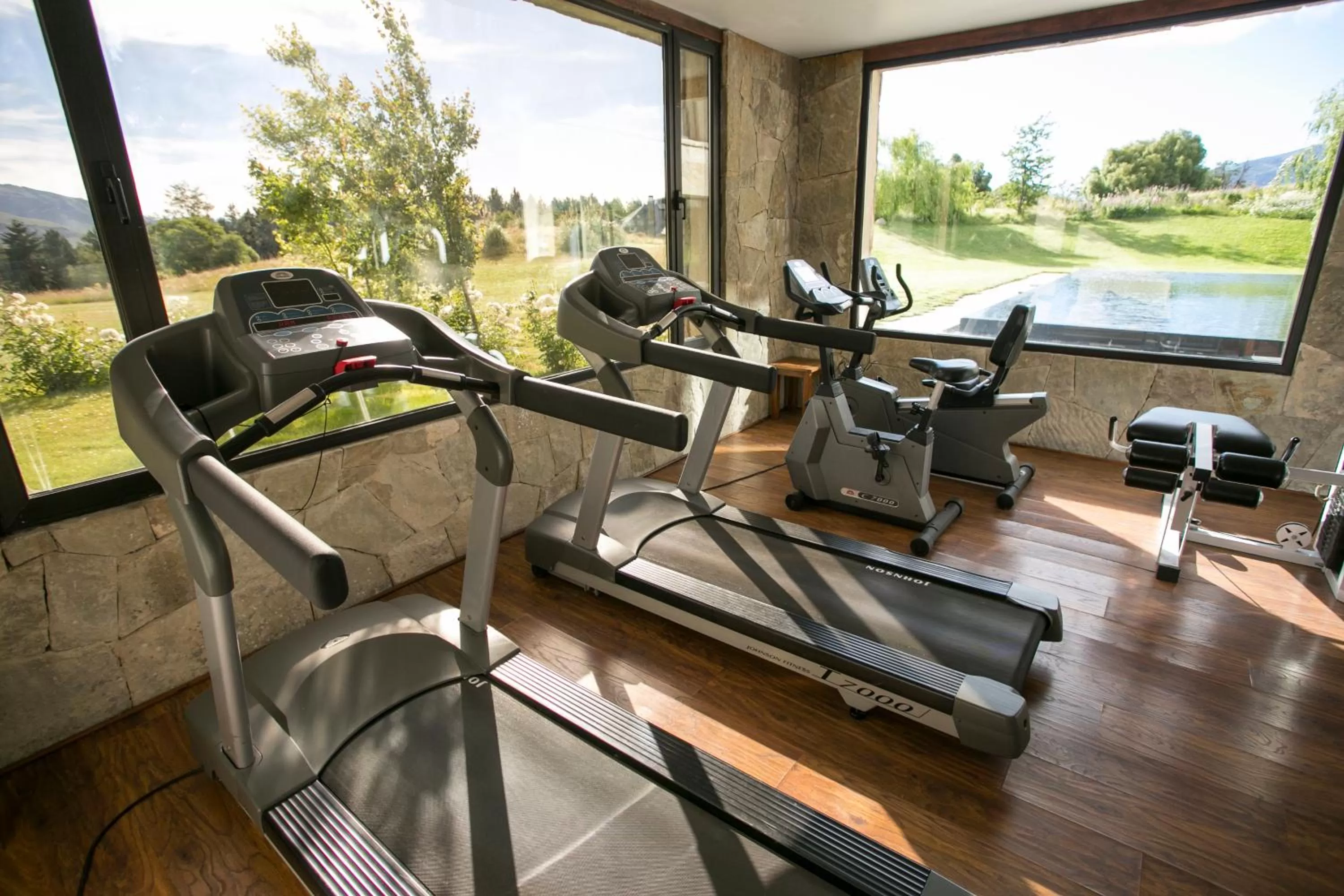 Fitness centre/facilities in Loi Suites Chapelco Hotel