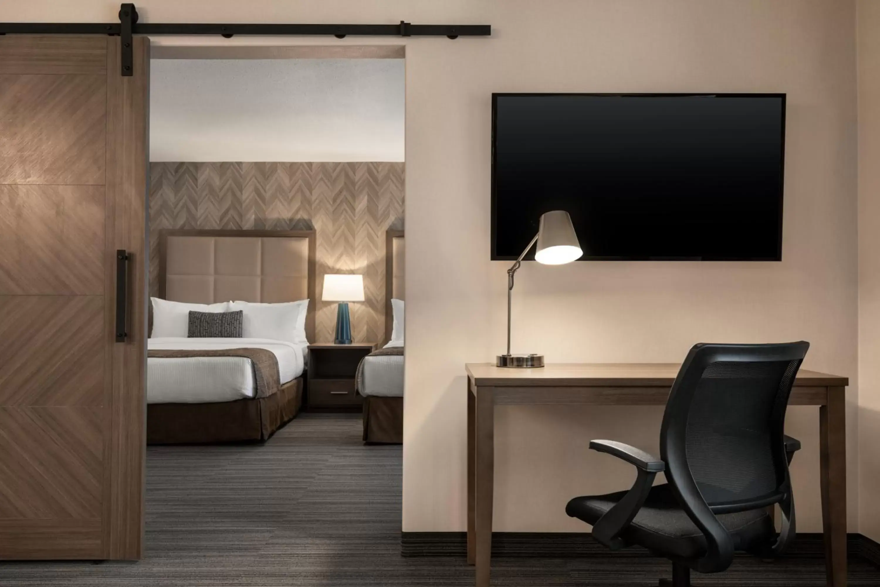 Two Bedroom Queen Suite - Non-Smoking in Ramada by Wyndham Airdrie Hotel & Suites Two Bedroom Queen Suite - Non-Smoking in Ramada by Wyndham Airdrie Hotel & Suites