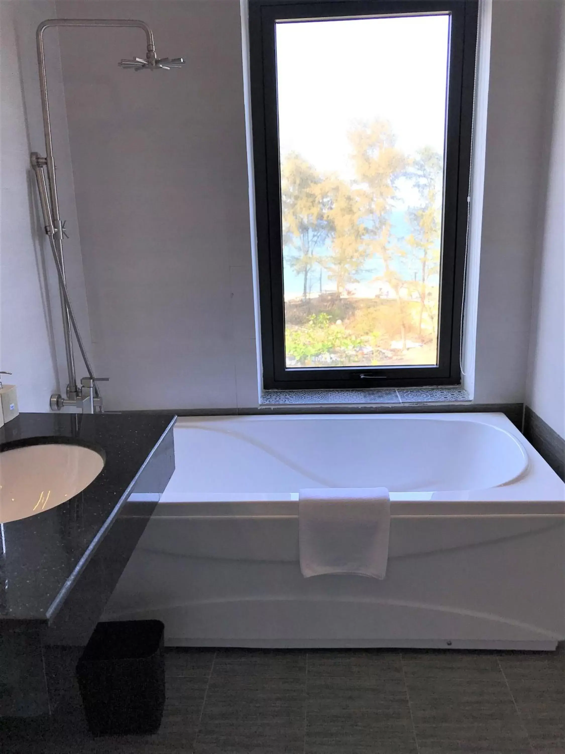 Bathroom, Bed in Santa Sea Villa Bathroom, Bed in Santa Sea Villa