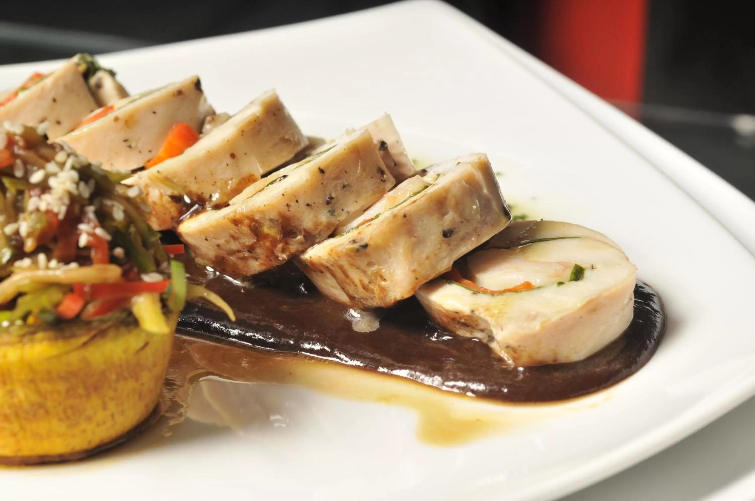 Food close-up in Hotel Suites 108