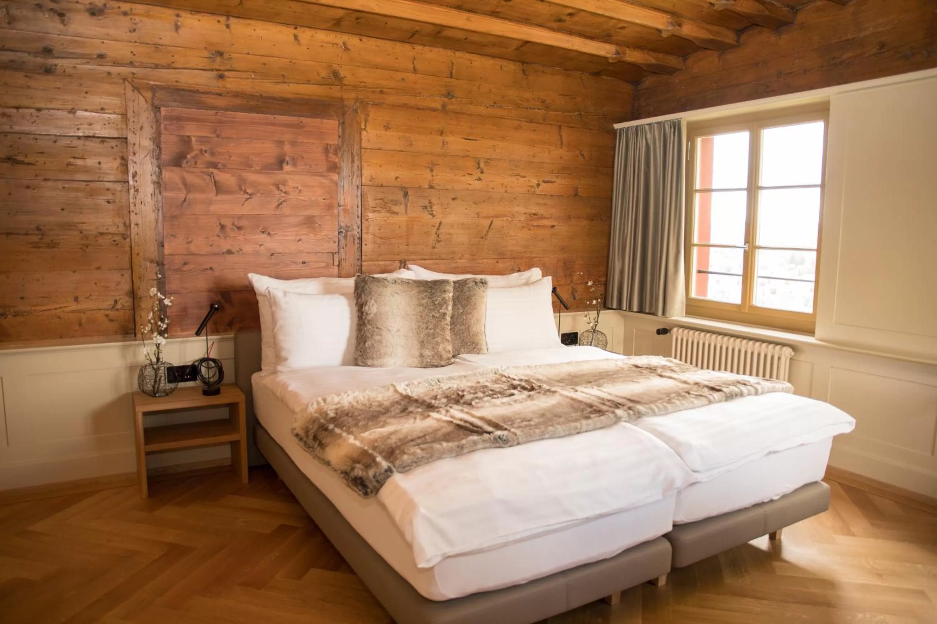 Photo of the whole room, Bed in Hotel Restaurant Falkenburg