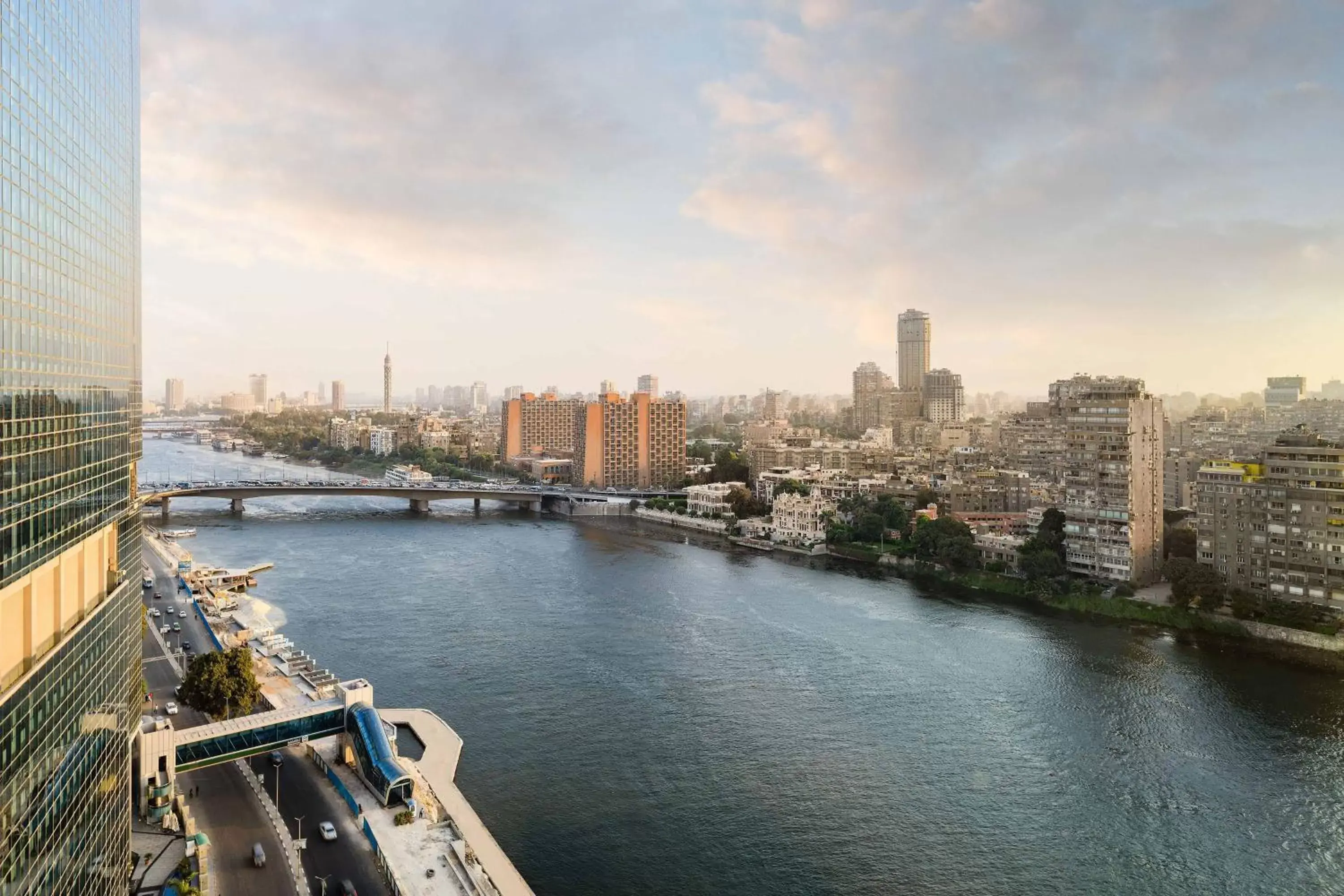 Photo of the whole room, River View in The St. Regis Cairo