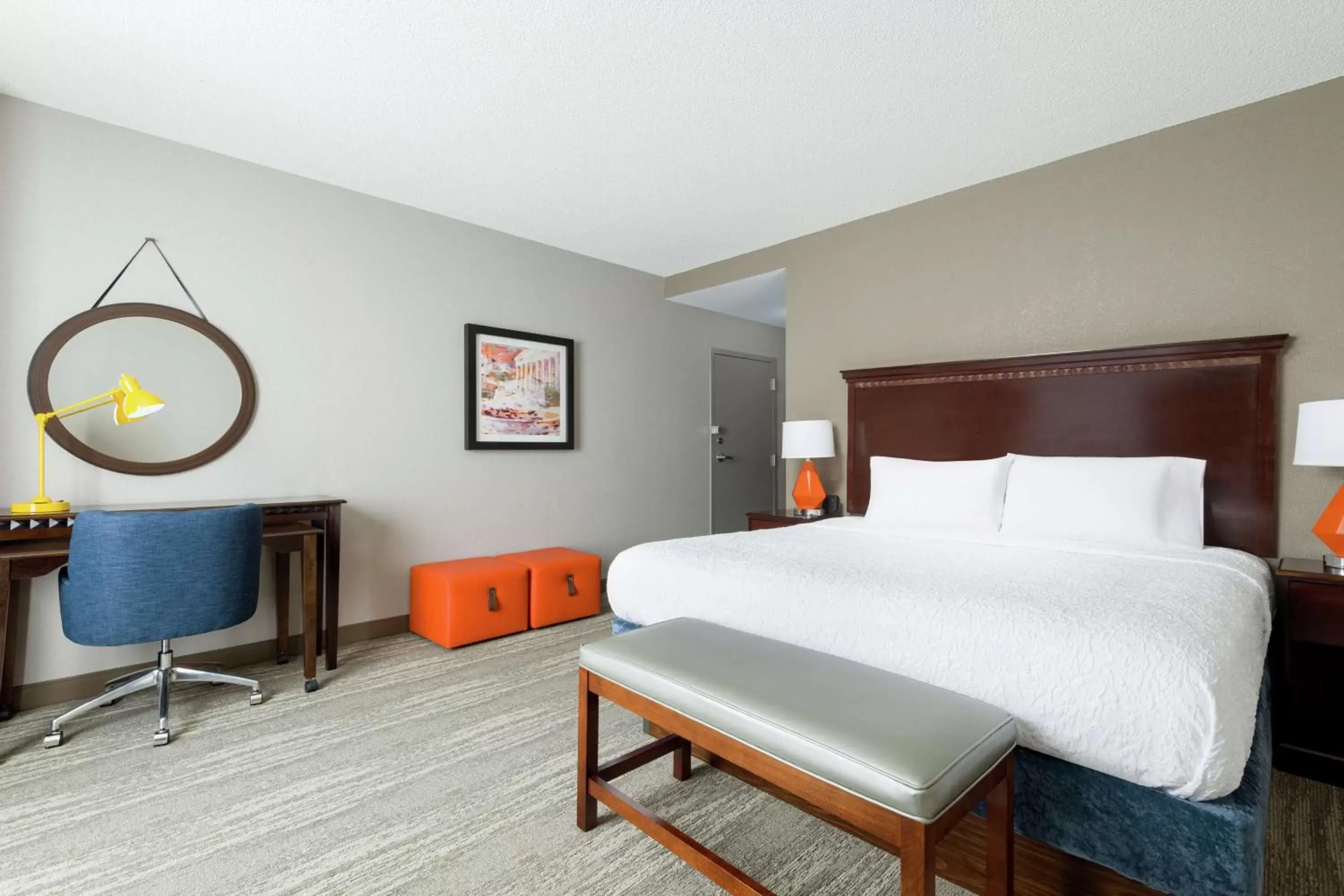 Bedroom, Bed in Hampton Inn & Suites National Harbor/Alexandria Area